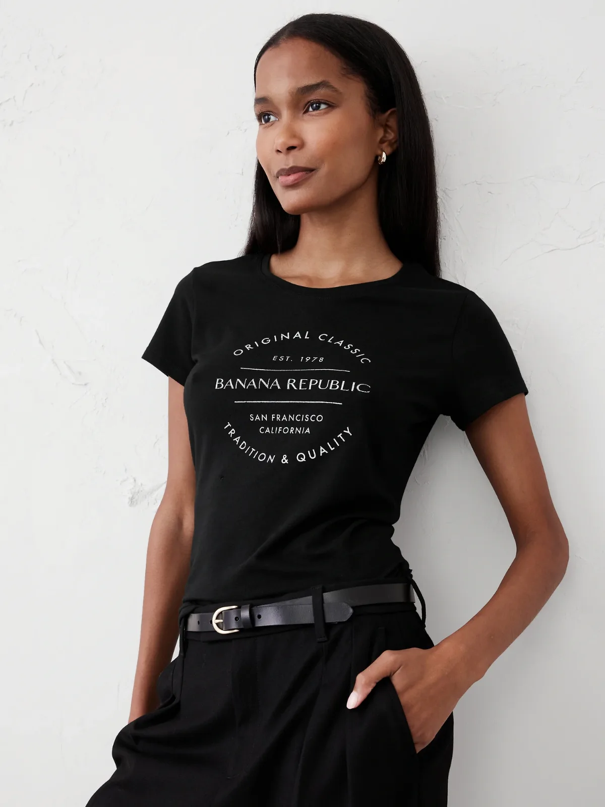 Timeless Logo T-Shirt by Banana Republic