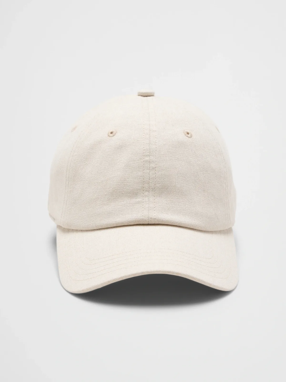 Linen-Blend Baseball Cap by Banana Republic