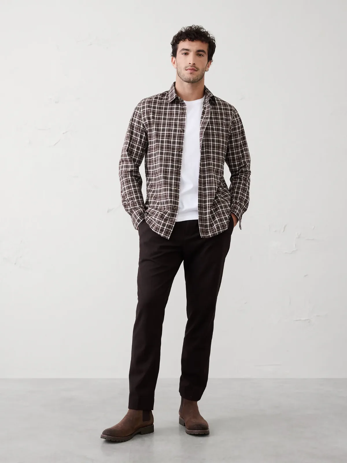 Slim-Fit Softwash Cotton Shirt