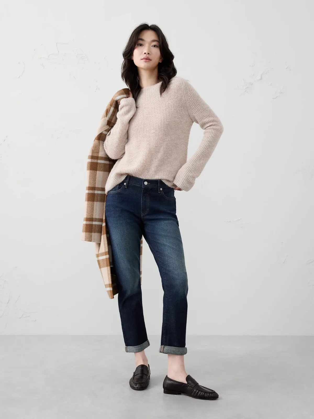 Girlfriend Mid-Rise Jean