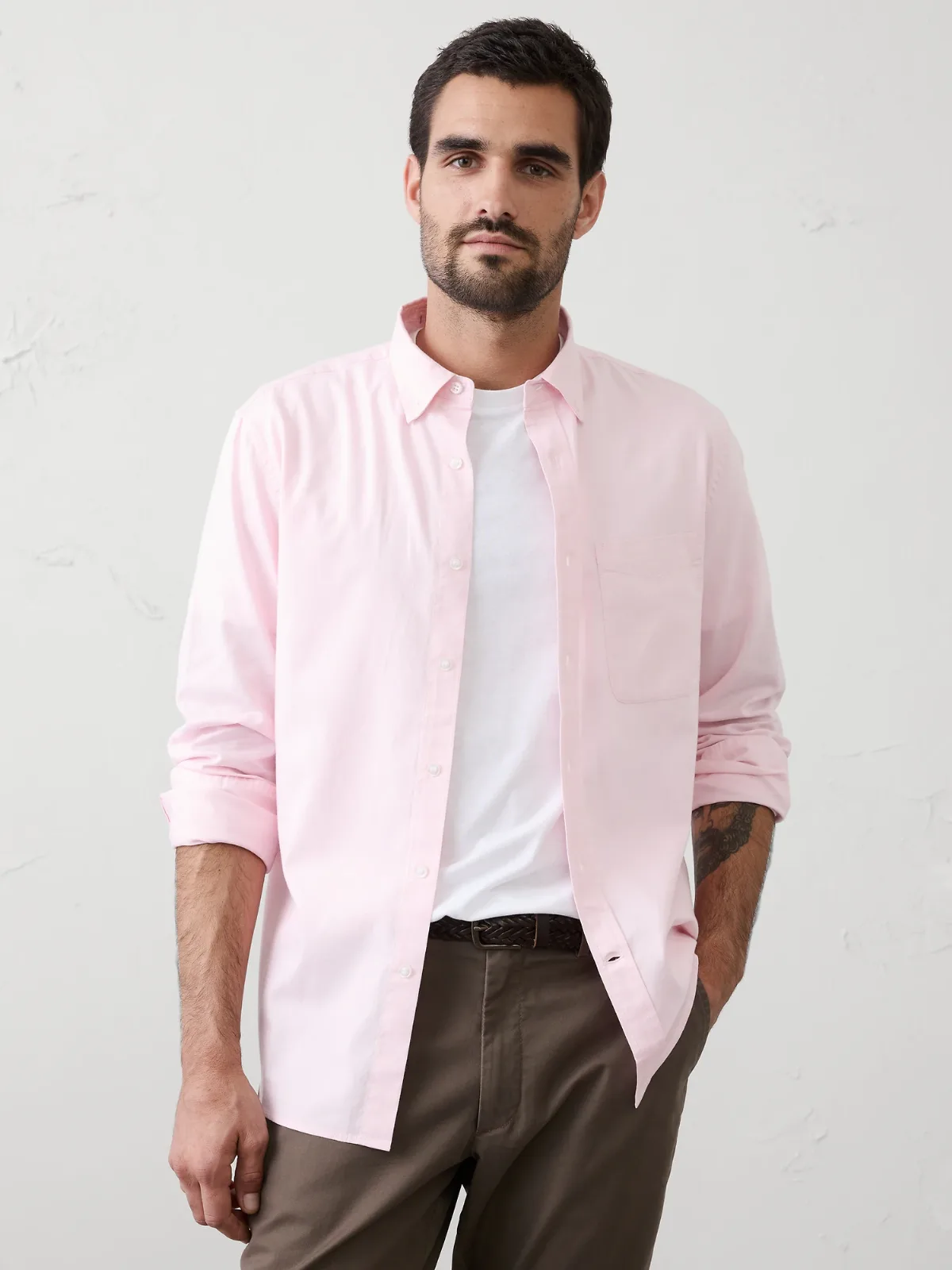 Slim-Fit Oxford Shirt