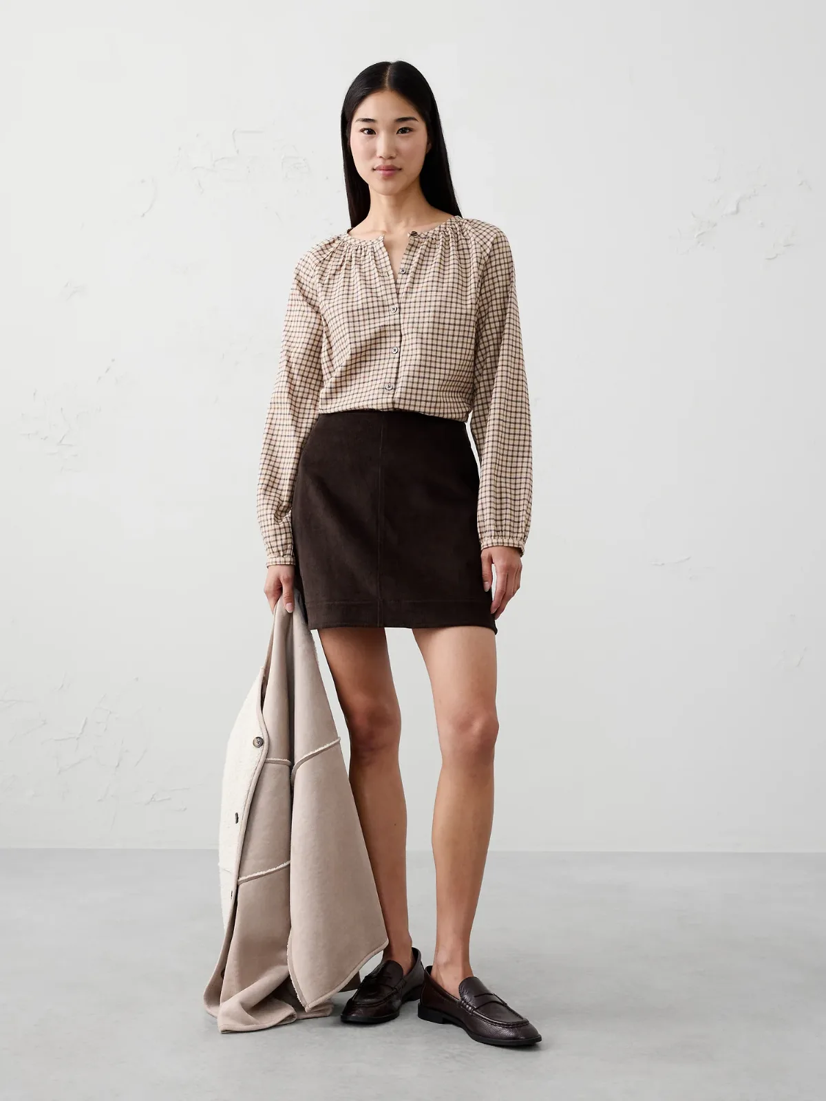 Puff-Sleeve Top by Banana Republic