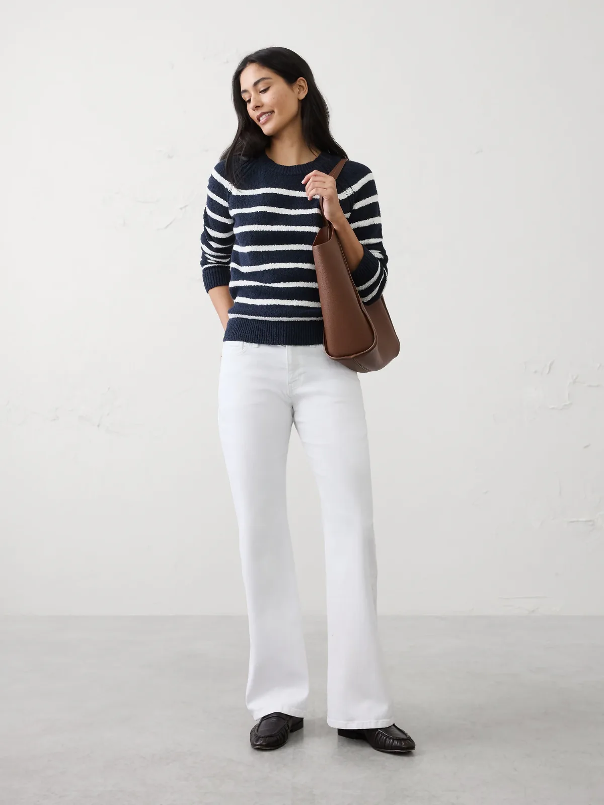 Bootcut Mid-Rise Slim Jean by Banana Republic