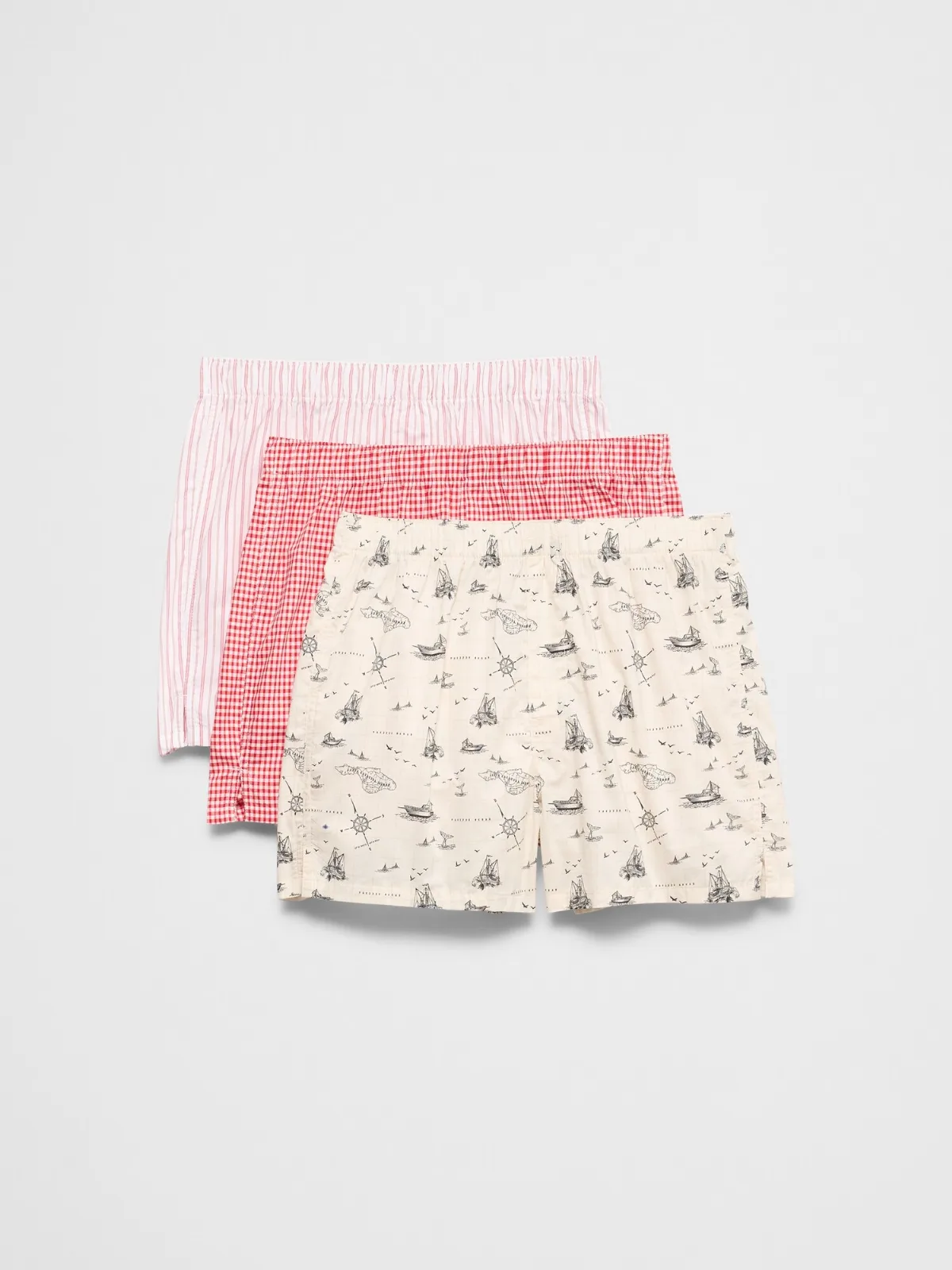 Cotton Boxers (3 Pack) by Banana Republic