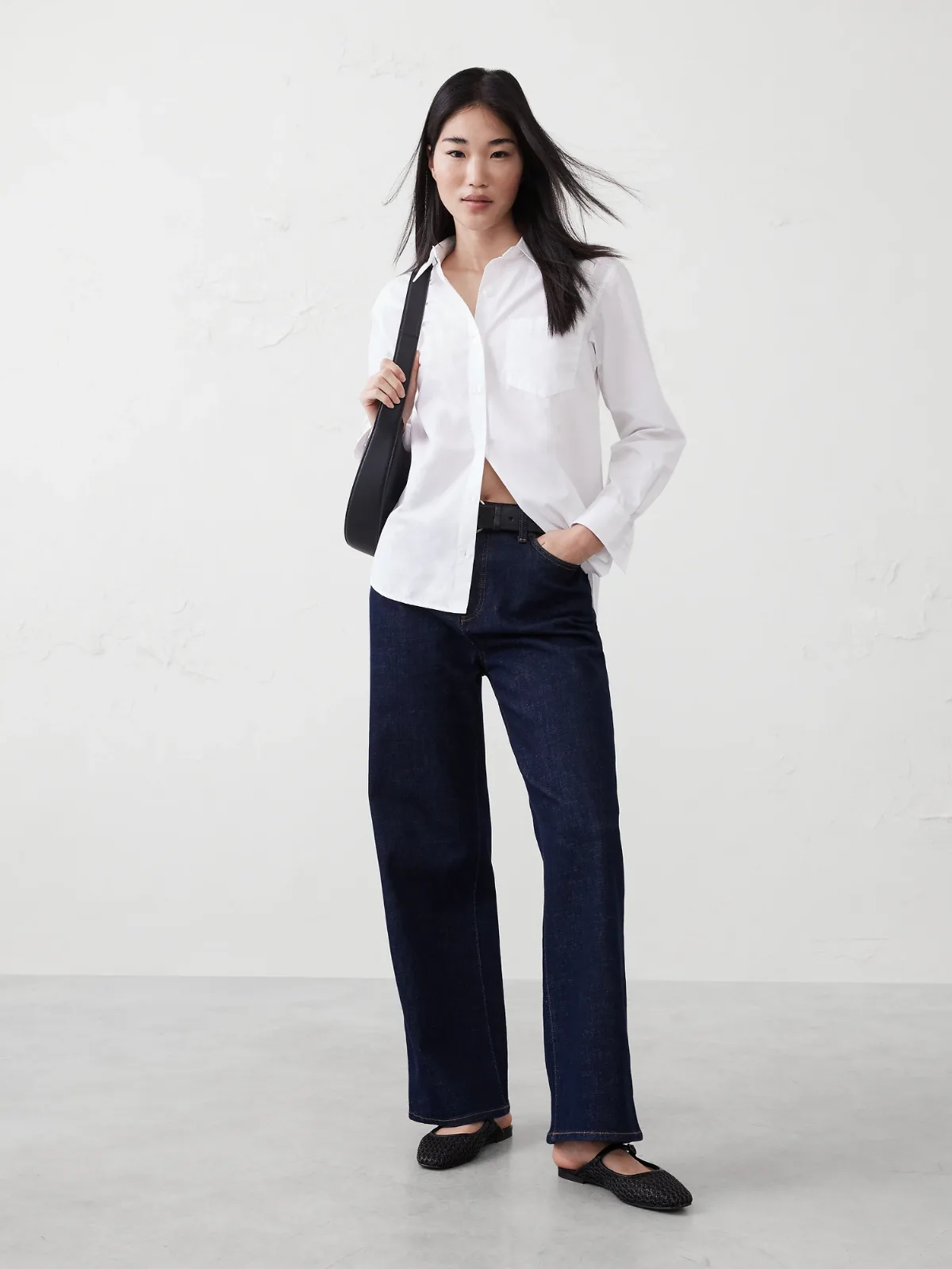Classic Poplin Shirt by Banana Republic