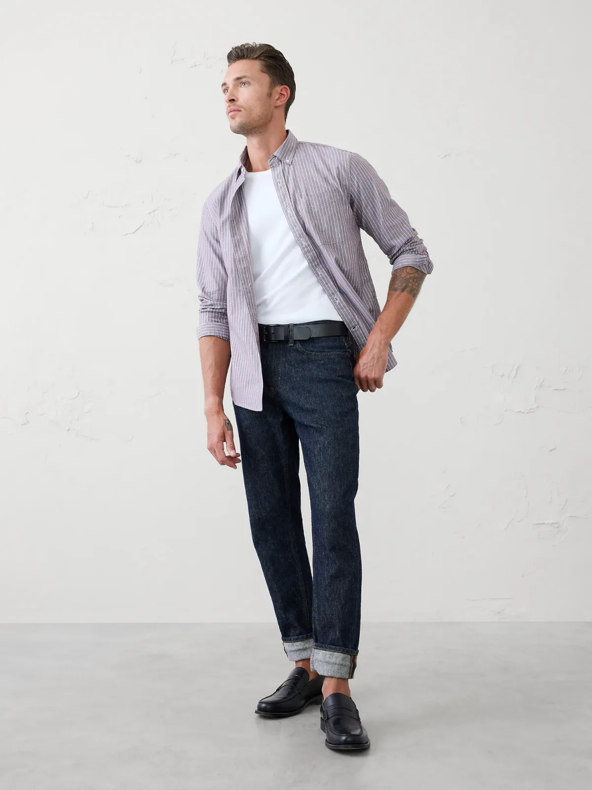 Slim-Fit Oxford Shirt by Banana Republic
