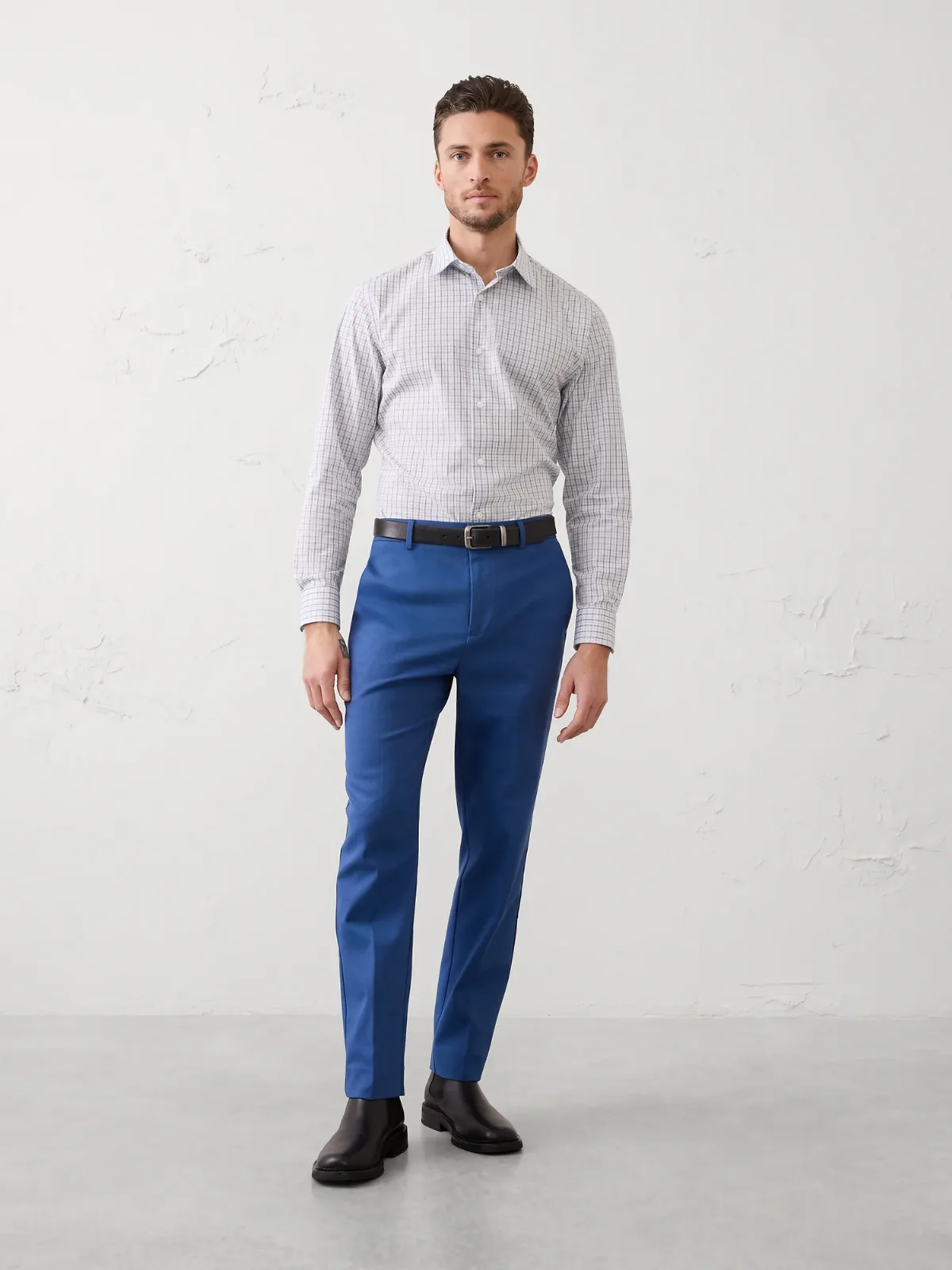 Sharkskin Trouser by Banana Republic