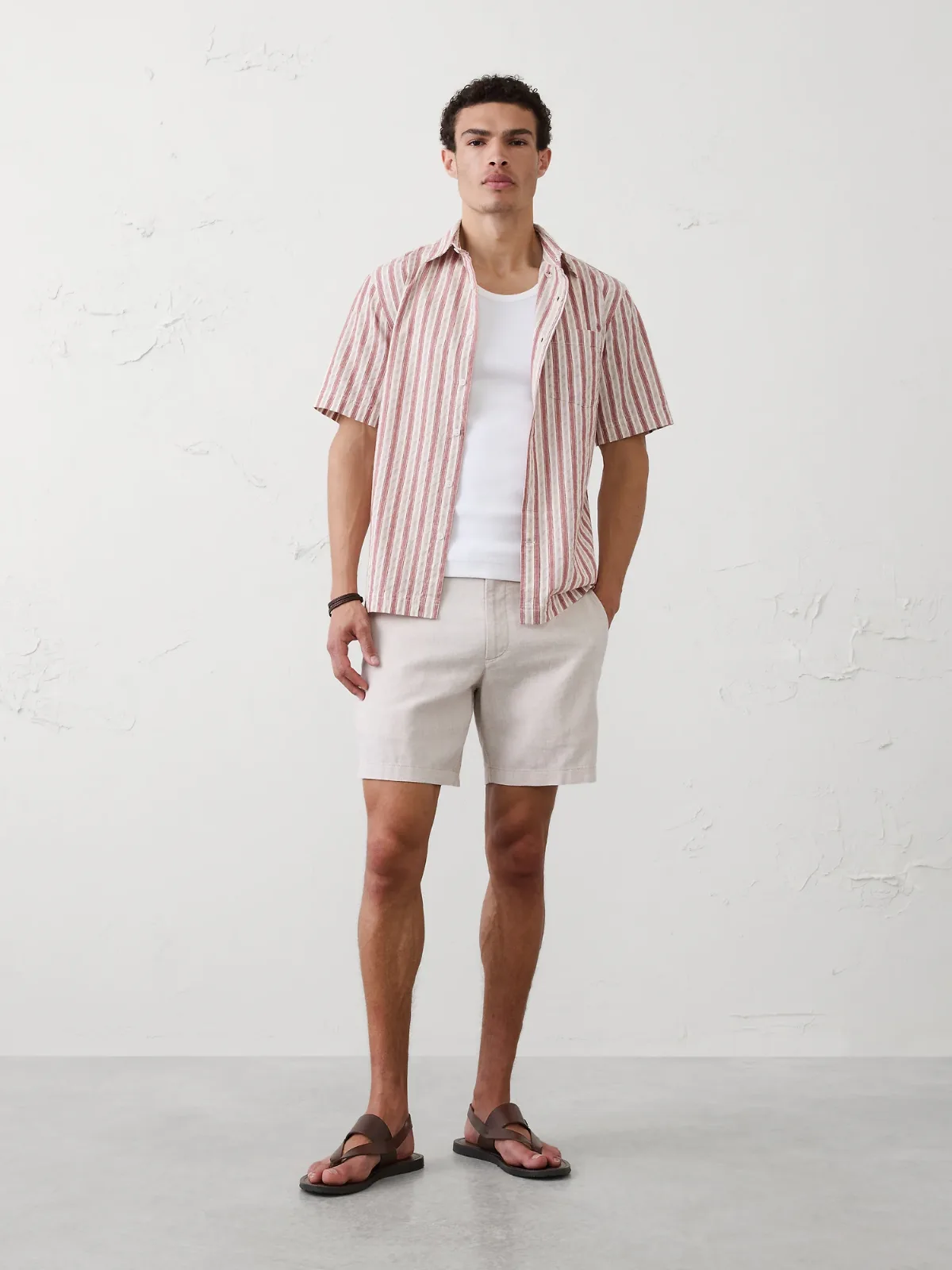 Standard-Fit Seersucker Shirt by Banana Republic
