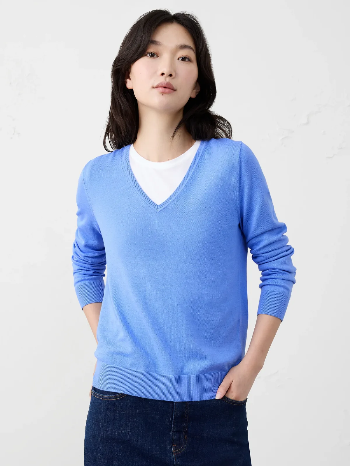 Forever V-Neck Sweater by Banana Republic