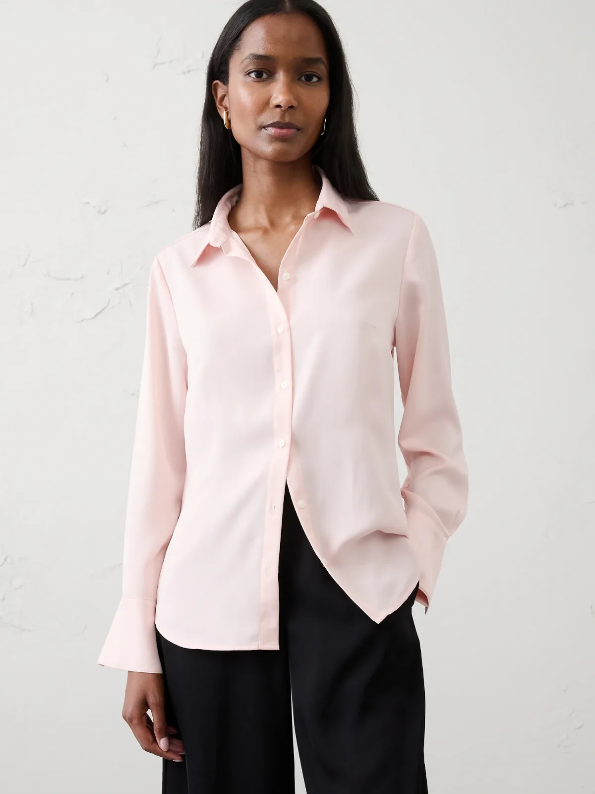 Silky Classic Shirt by Banana Republic