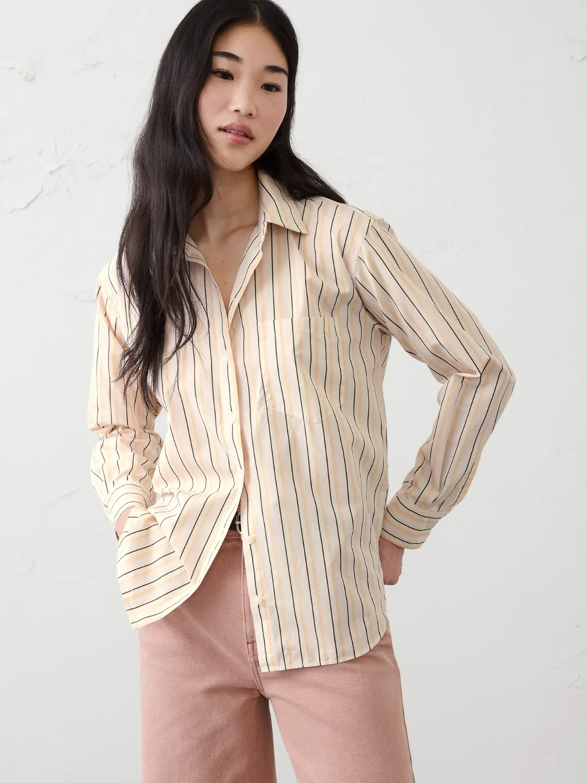 Perfect Poplin Shirt by Banana Republic