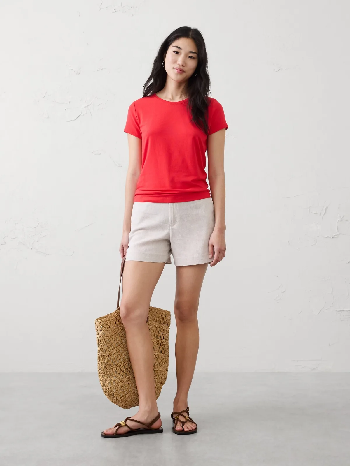Timeless Crew-Neck T-Shirt by Banana Republic