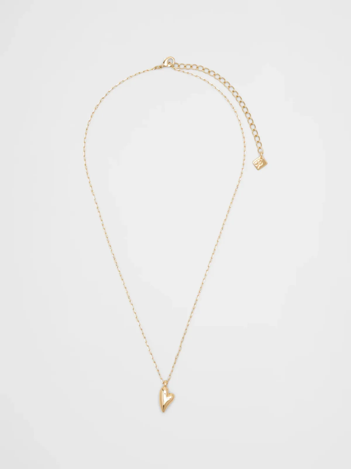 Mini Heart Pendant Delicate Chain Necklace by Banana Republic