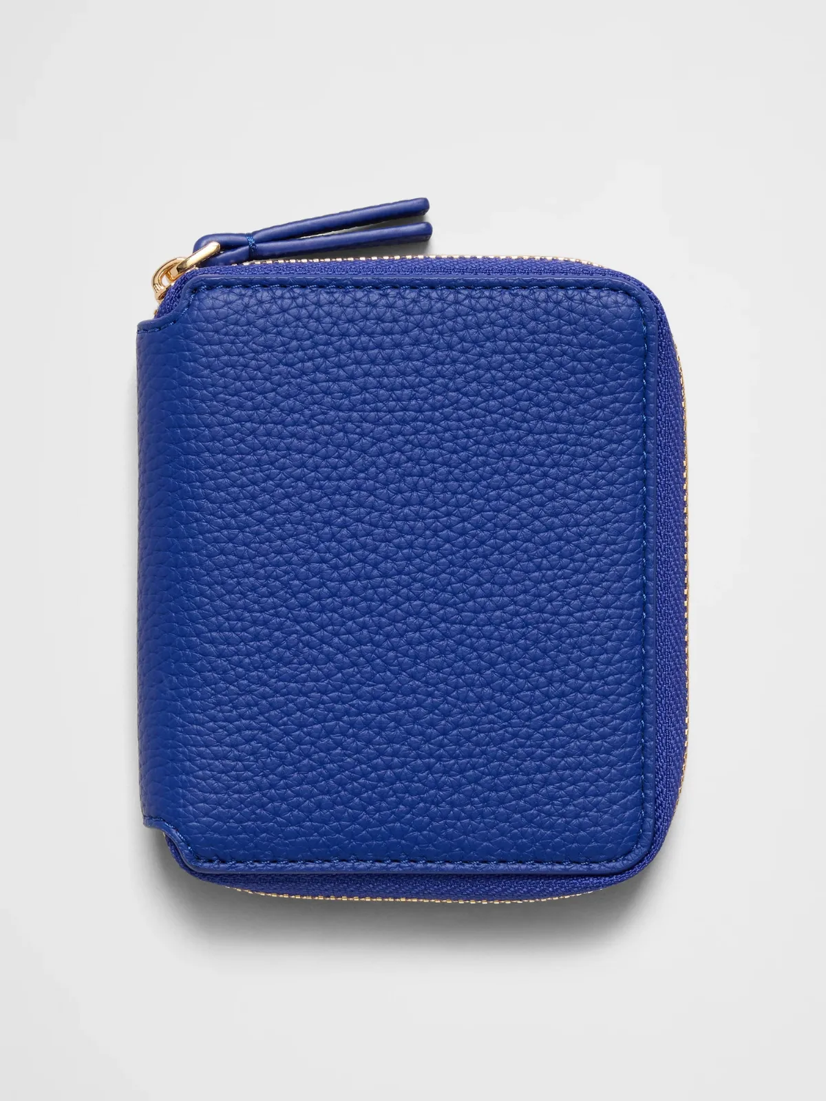 Vegan Leather Zip Wallet by Banana Republic