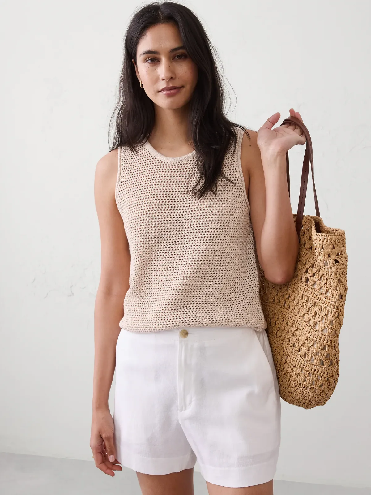 Textured Sweater Tank by Banana Republic