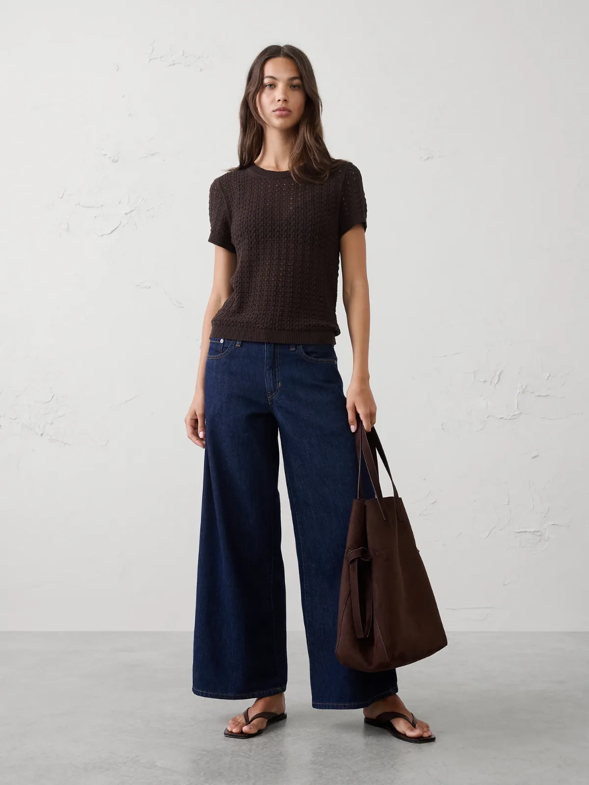 Pointelle Sweater by Banana Republic