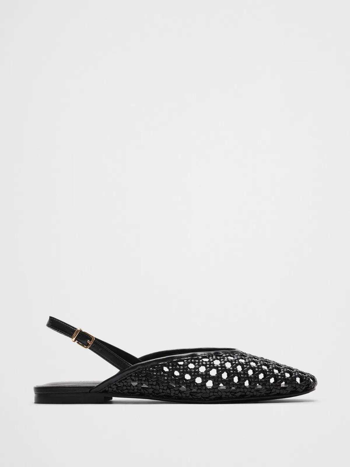 Woven Slingback Flats