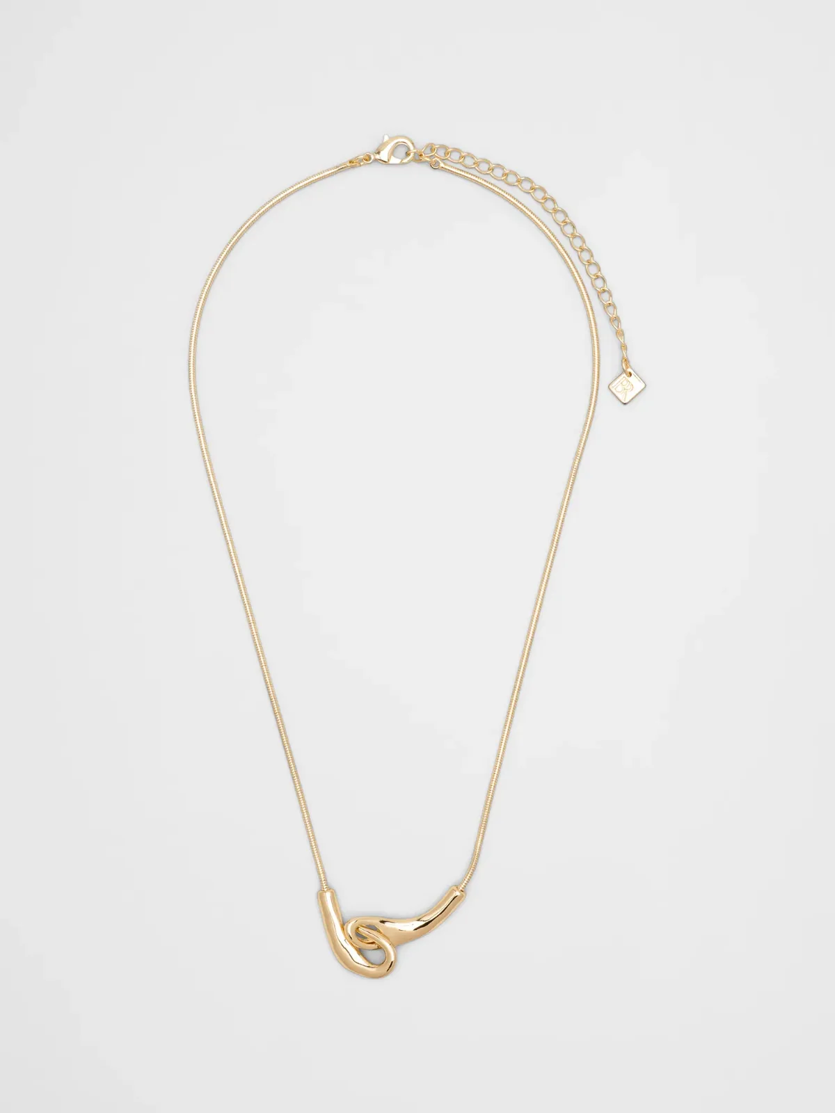 Interlock Snake Chain Necklace