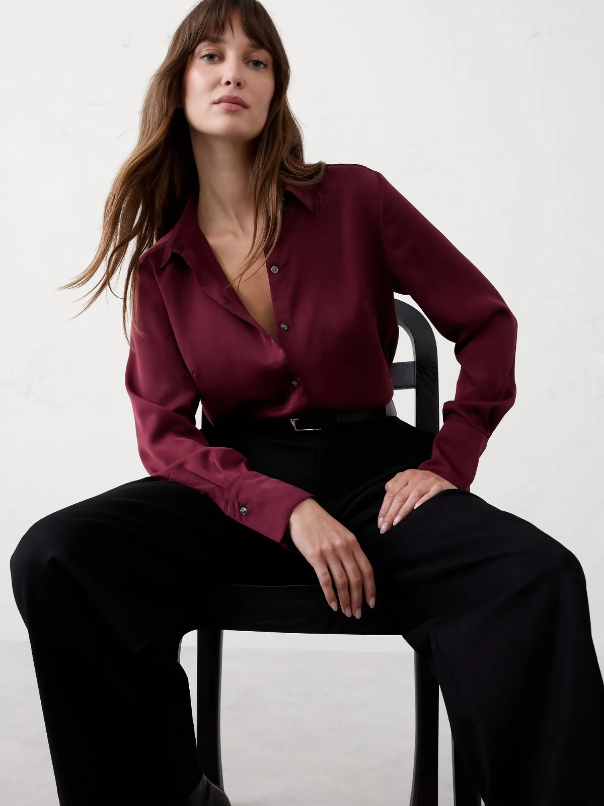 Silky Classic Shirt by Banana Republic