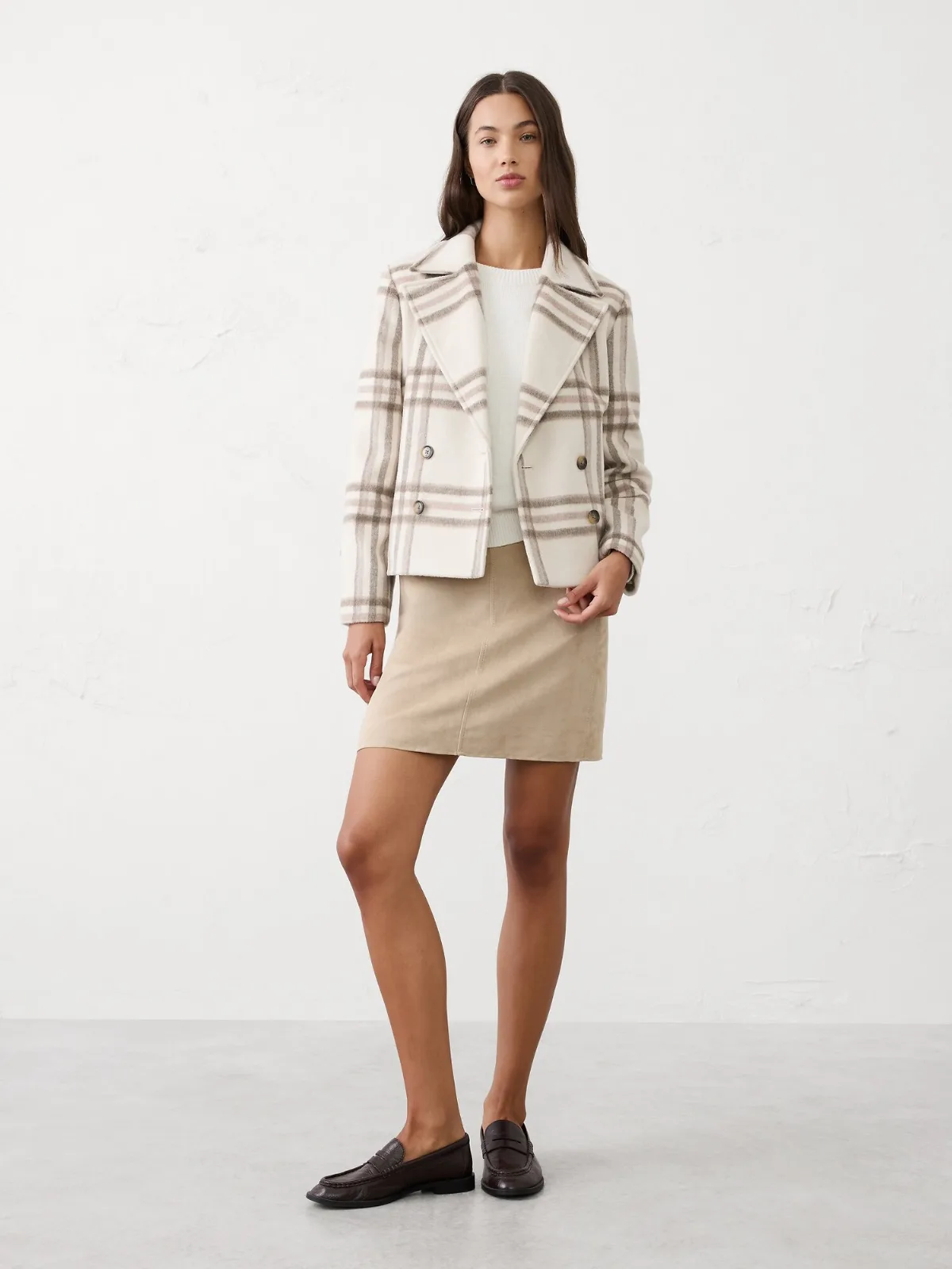 Short Peacoat by Banana Republic