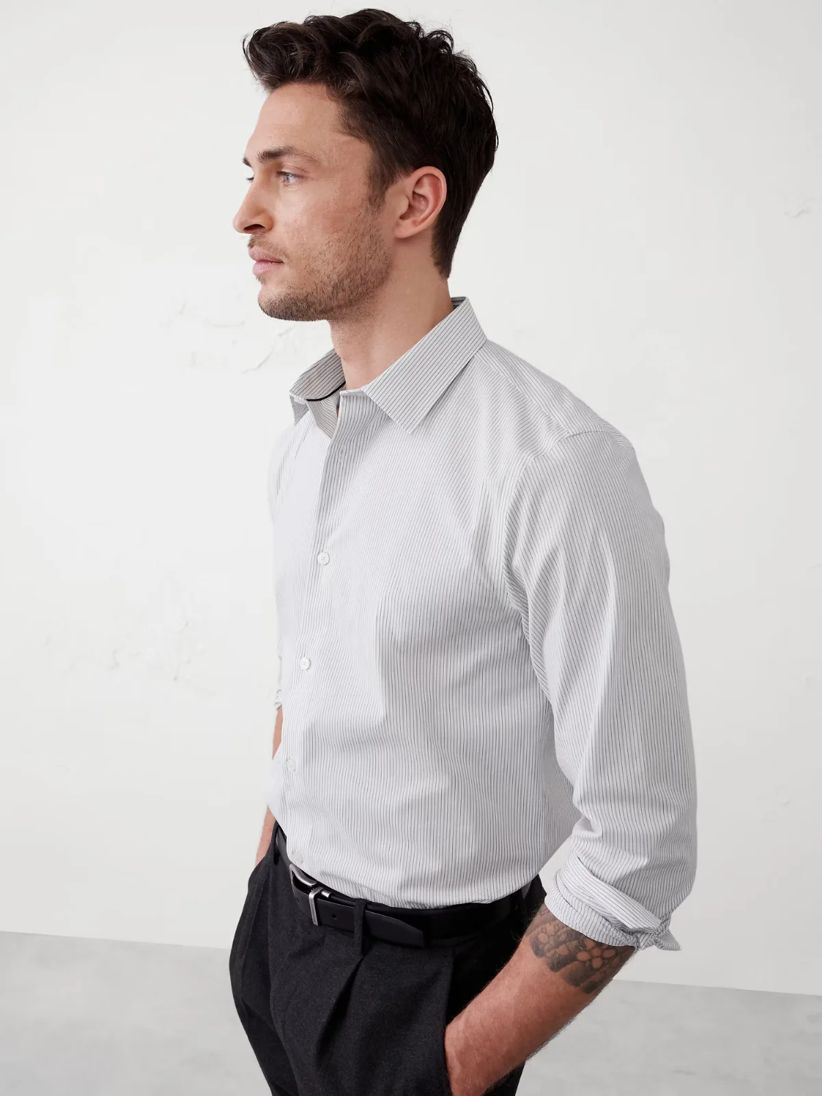 Slim-Fit Dress Shirt
