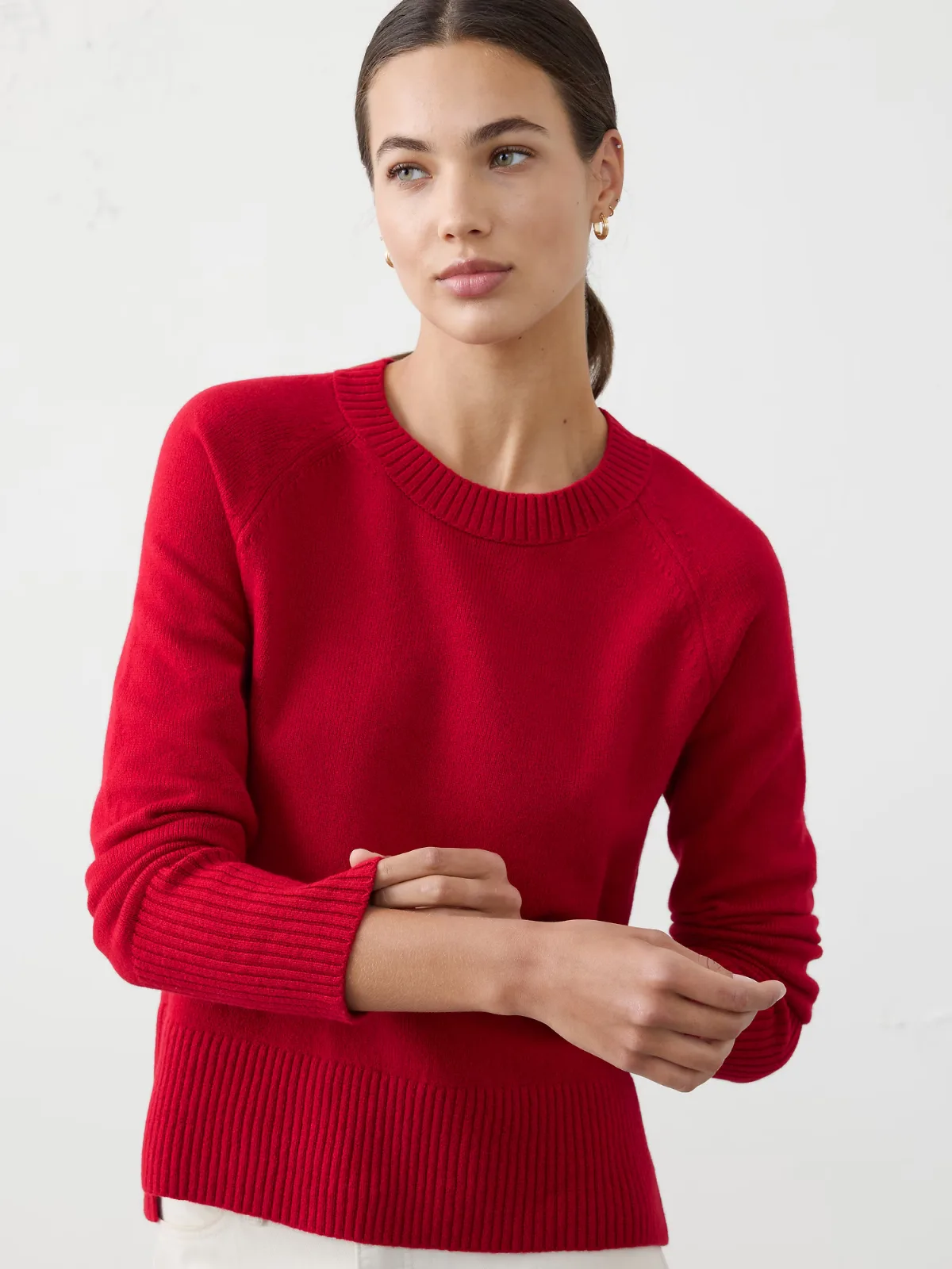 Perfectly Soft Crew-Neck Sweater