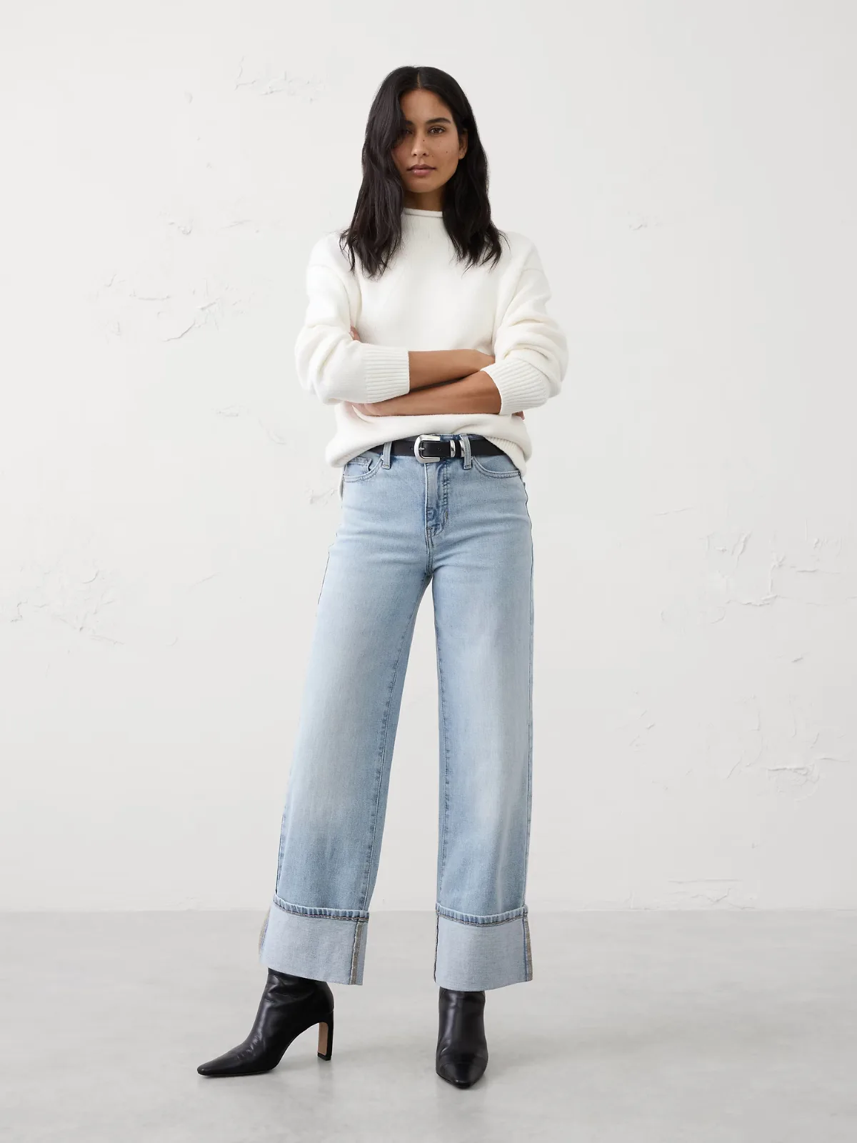 Straight High-Rise Jean