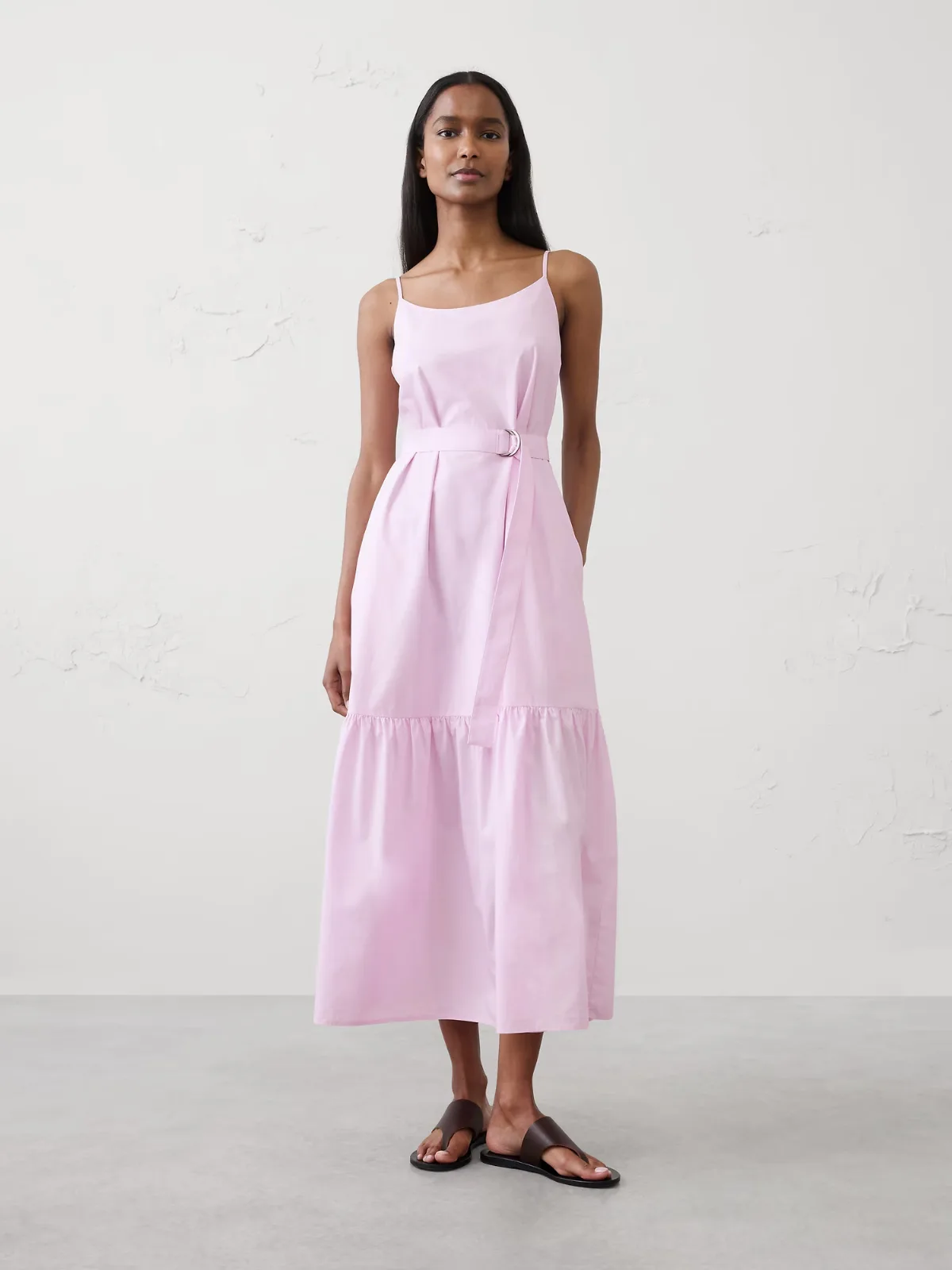 Strappy Tiered Maxi Dress by Banana Republic