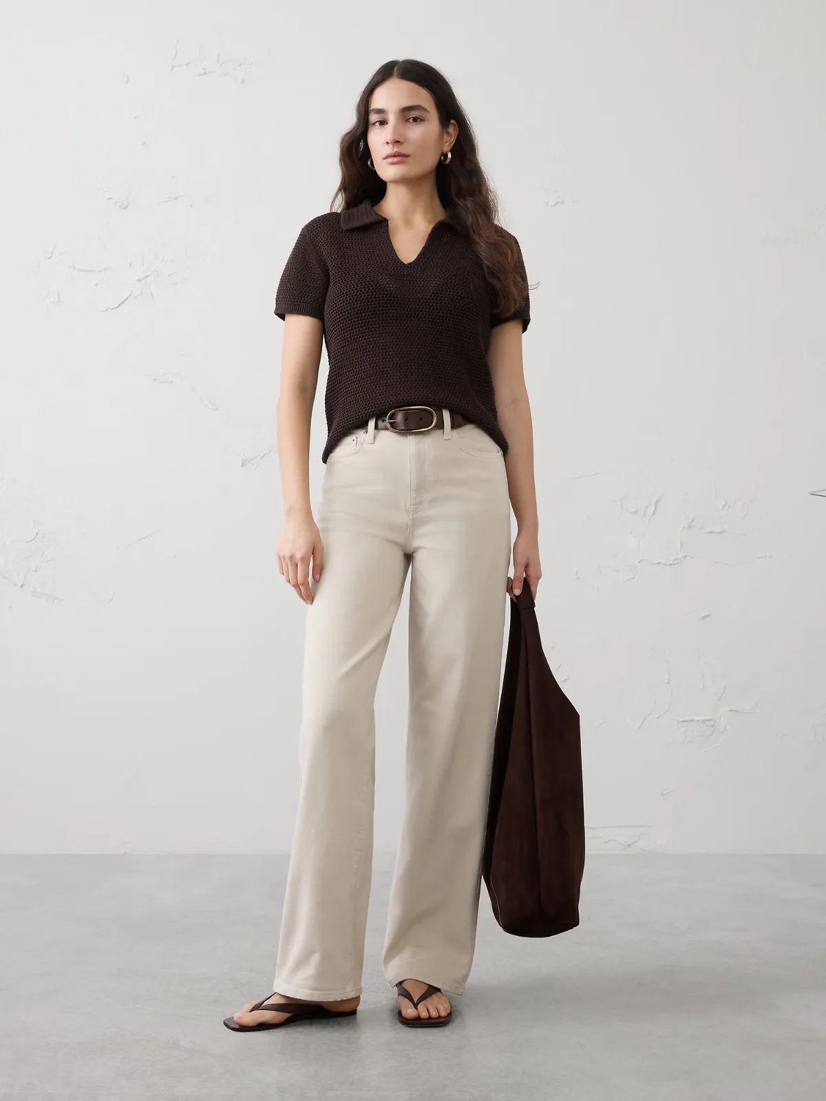 Straight High-Rise Jean by Banana Republic