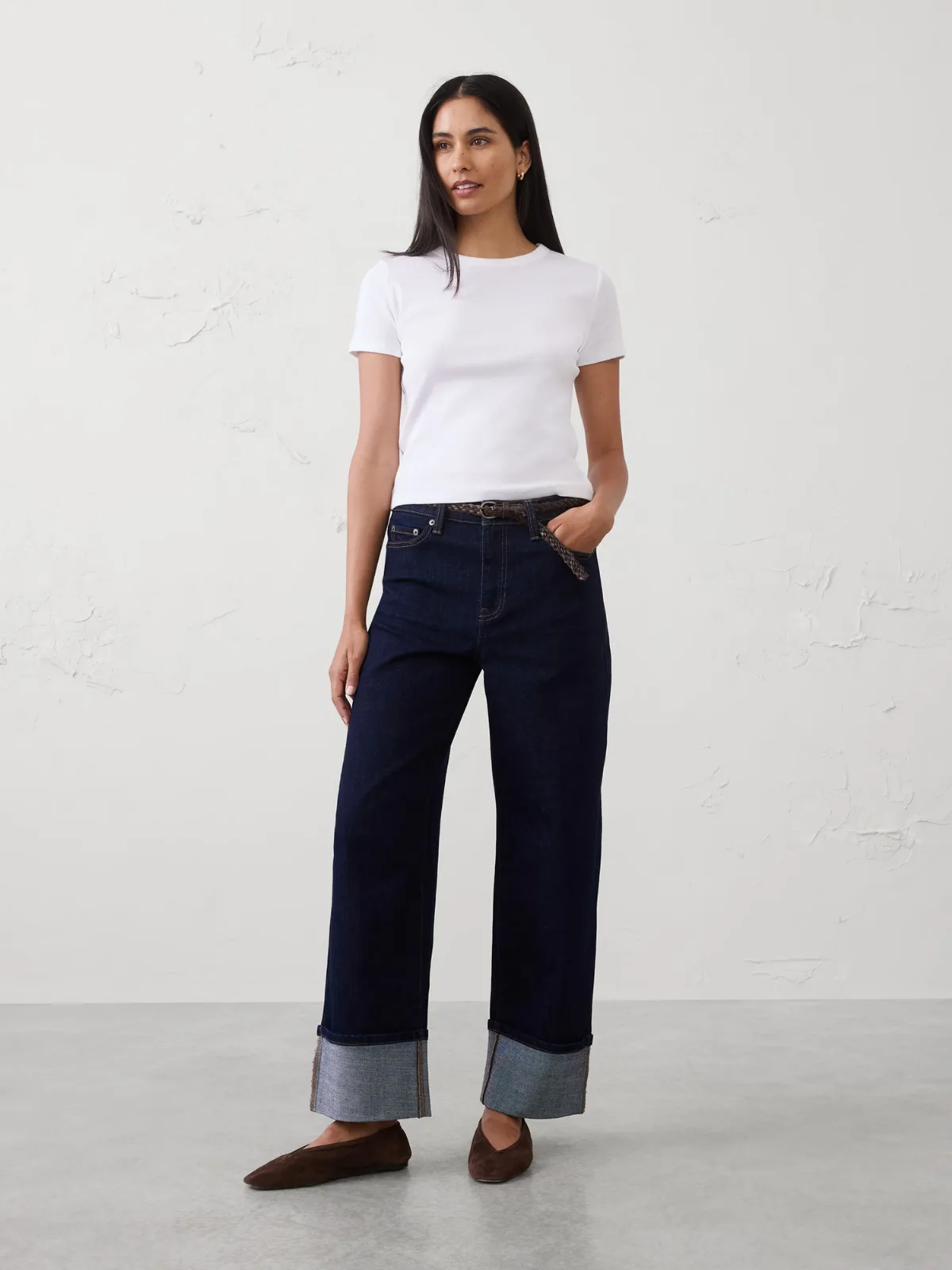 Straight High-Rise Jean by Banana Republic