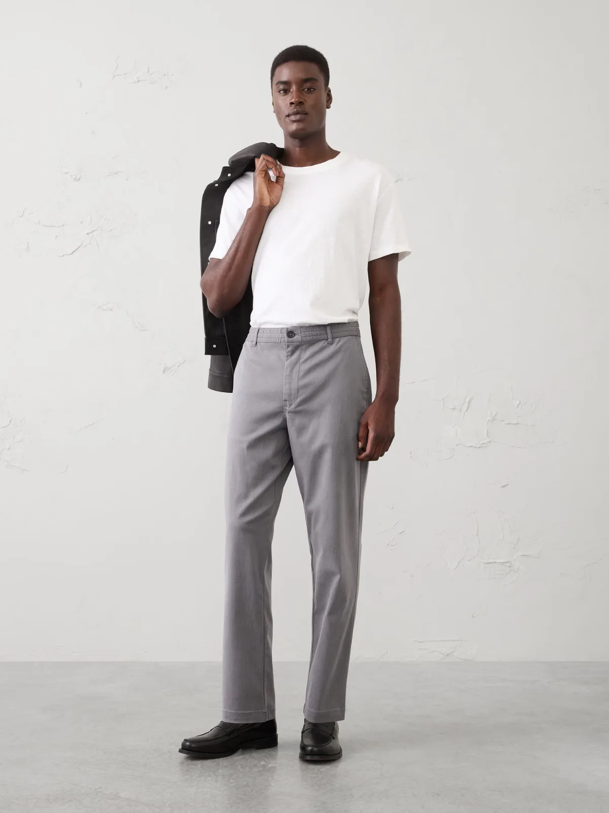 Athletic-Fit Tencel Pant by Banana Republic