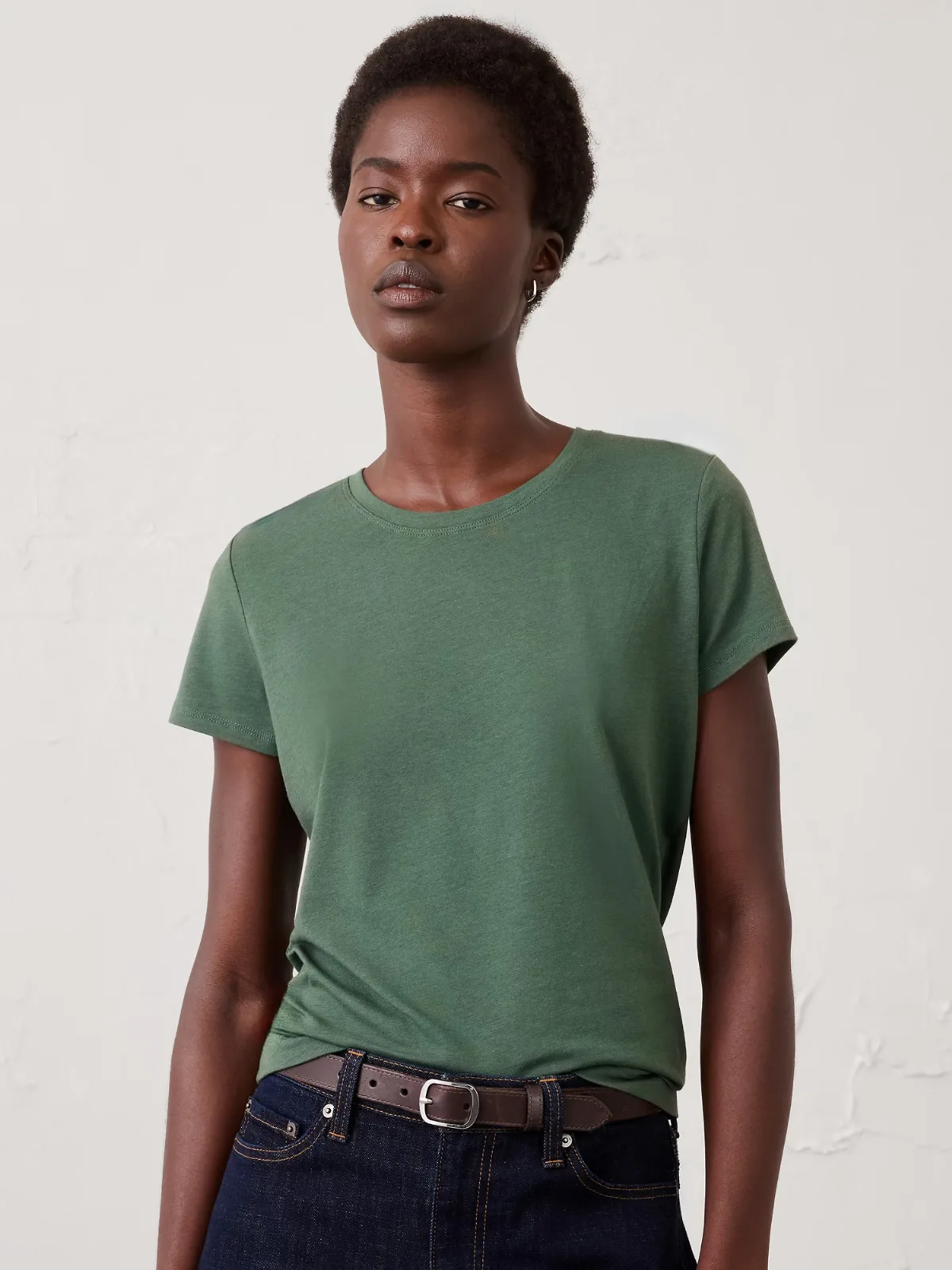 Timeless Crew-Neck T-Shirt by Banana Republic