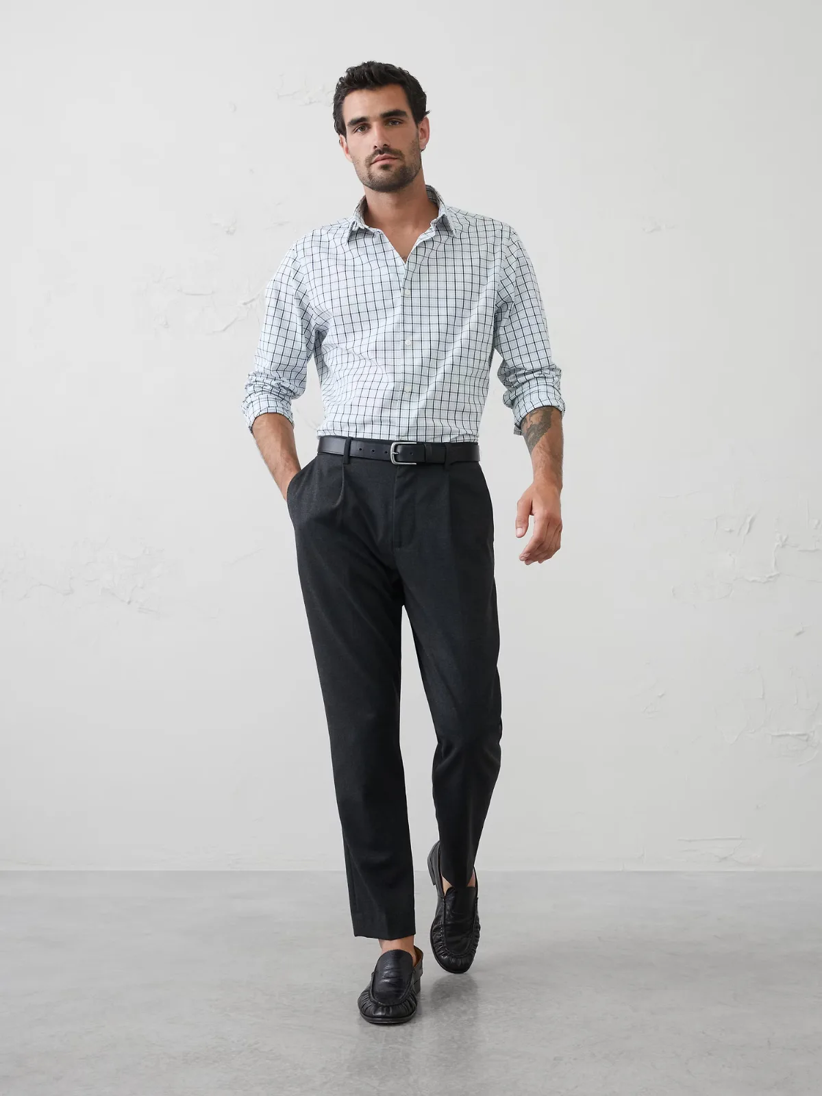 Athletic-Fit Dress Shirt by Banana Republic