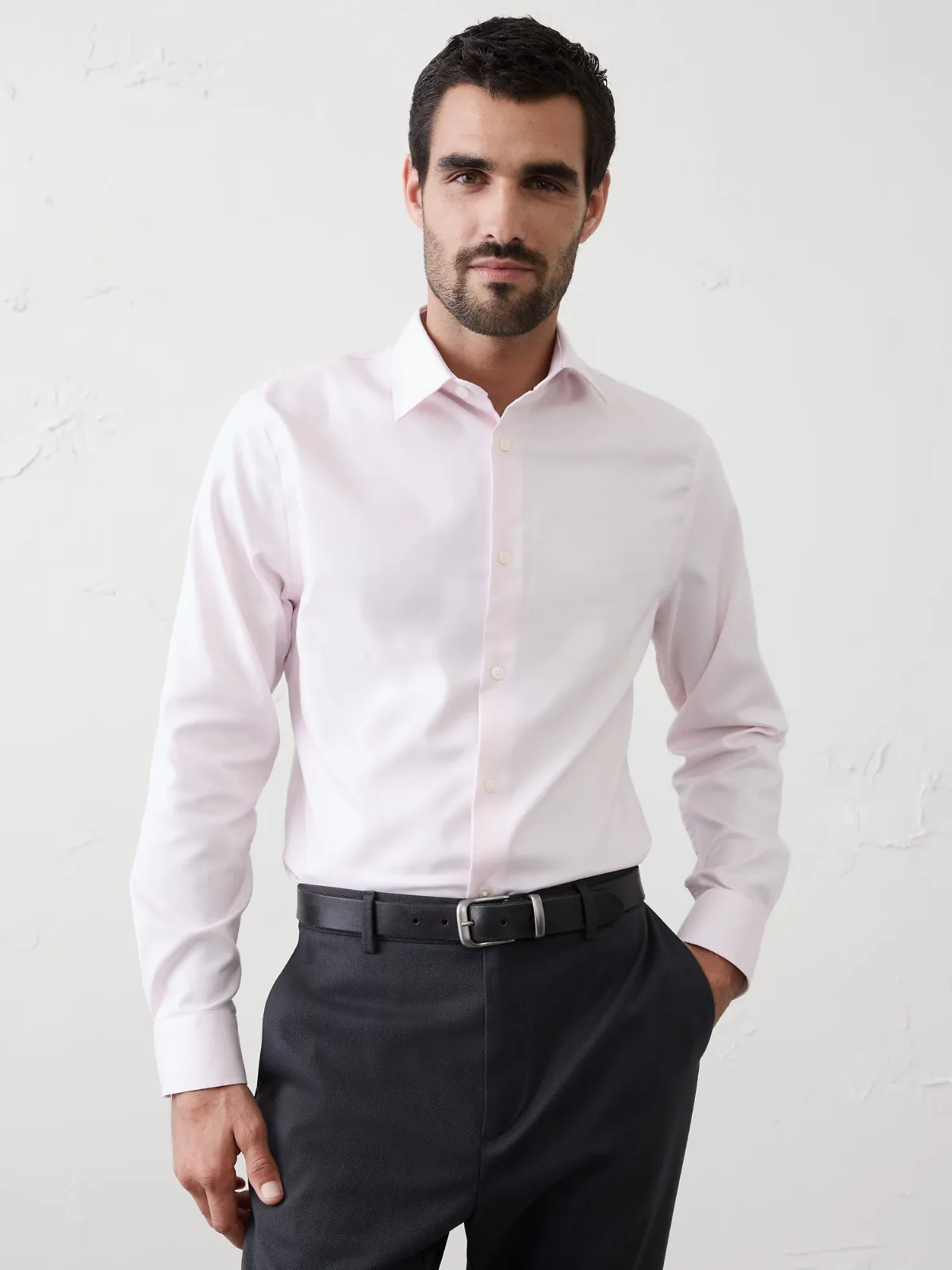 Slim-Fit Dress Shirt by Banana Republic