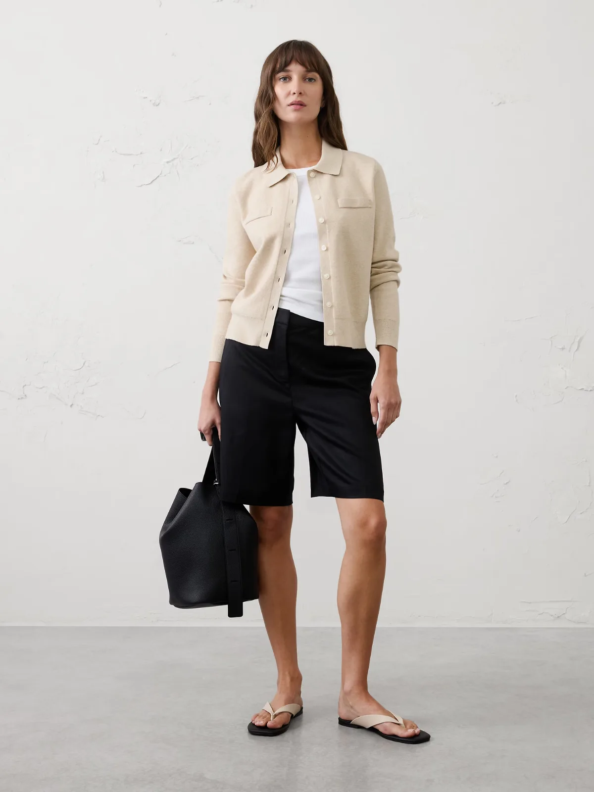 Collared Cardigan Sweater by Banana Republic