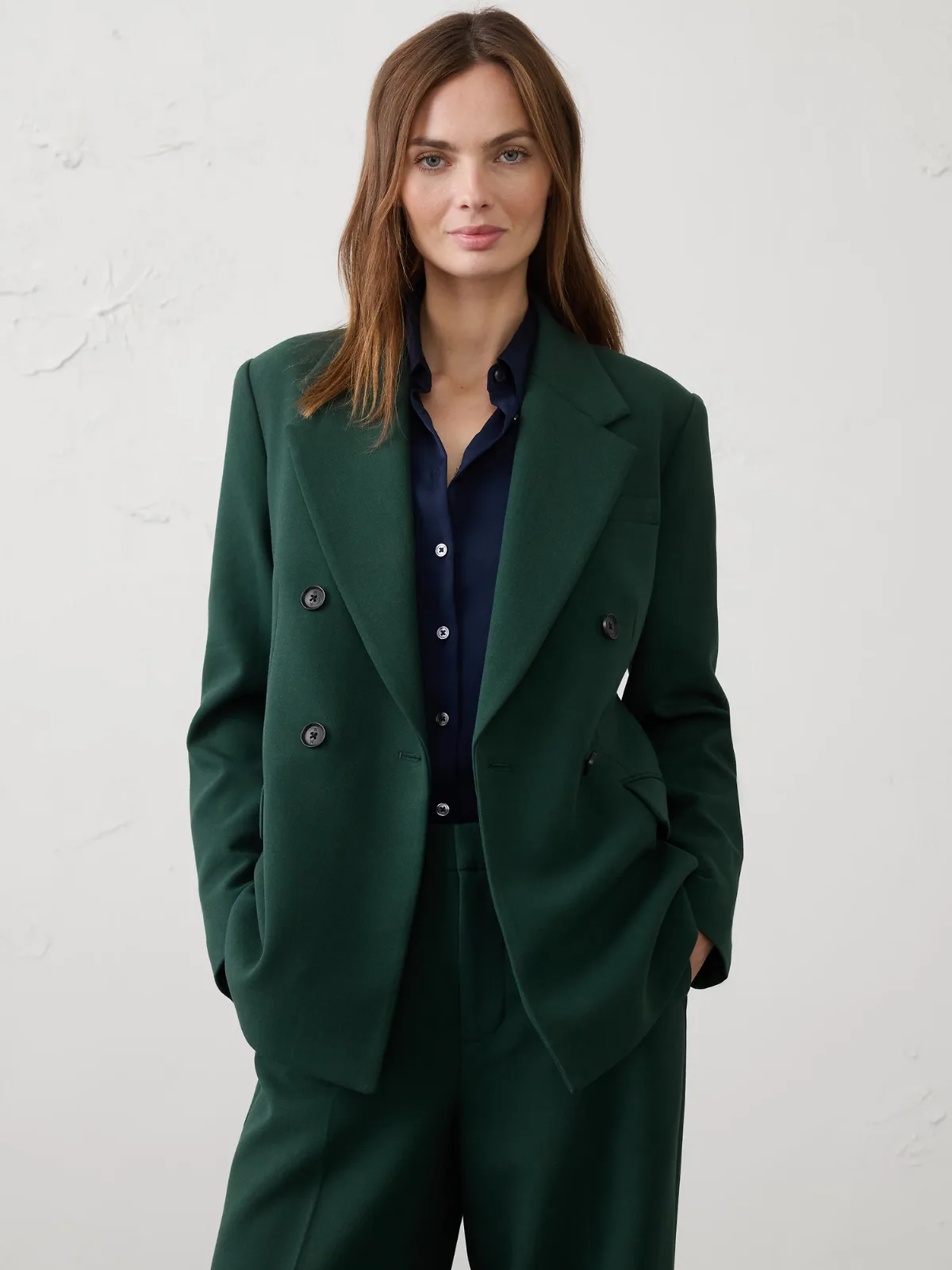 Double Weave Blazer by Banana Republic
