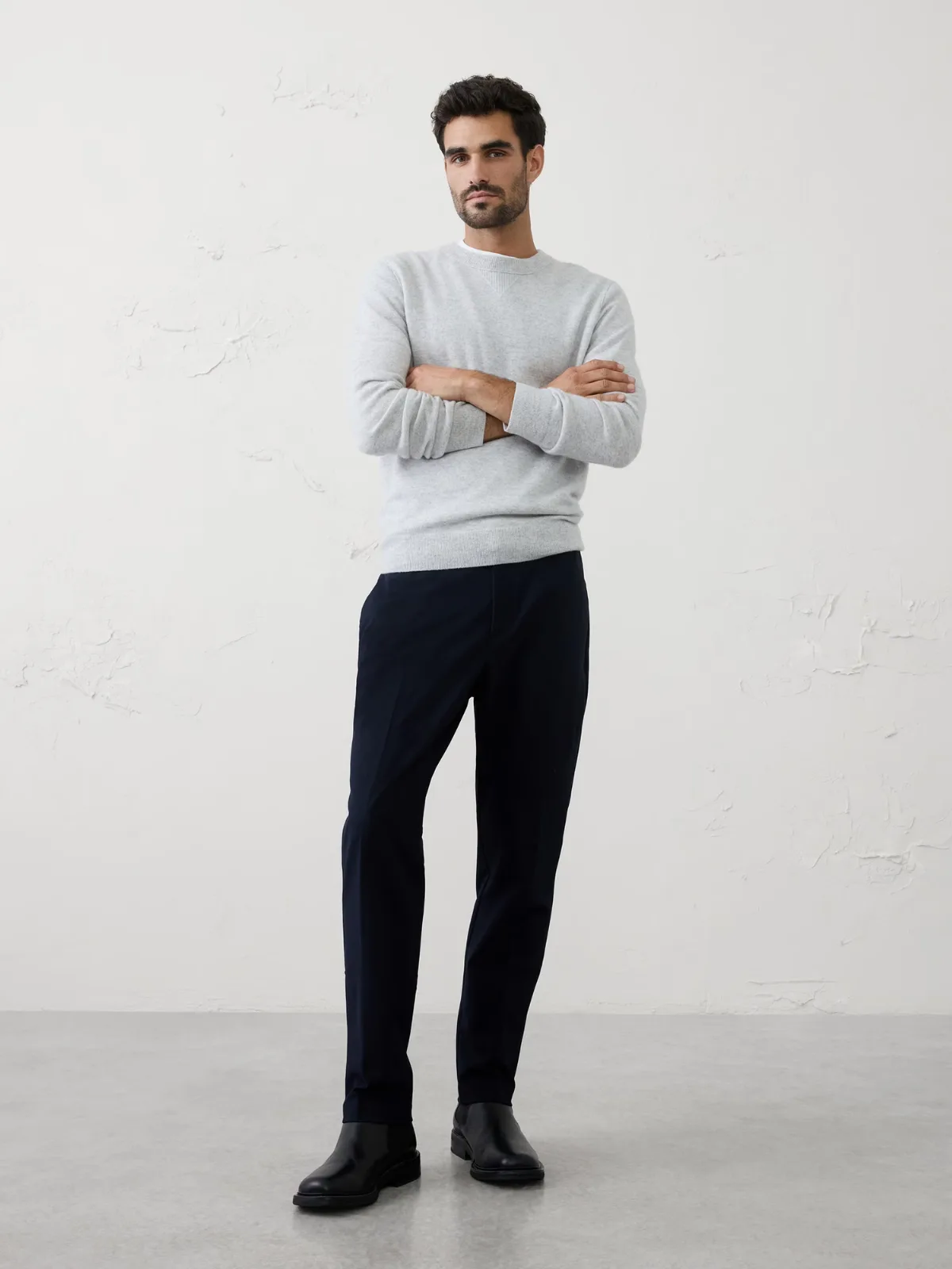 Athletic-Fit Tapered Pant by Banana Republic