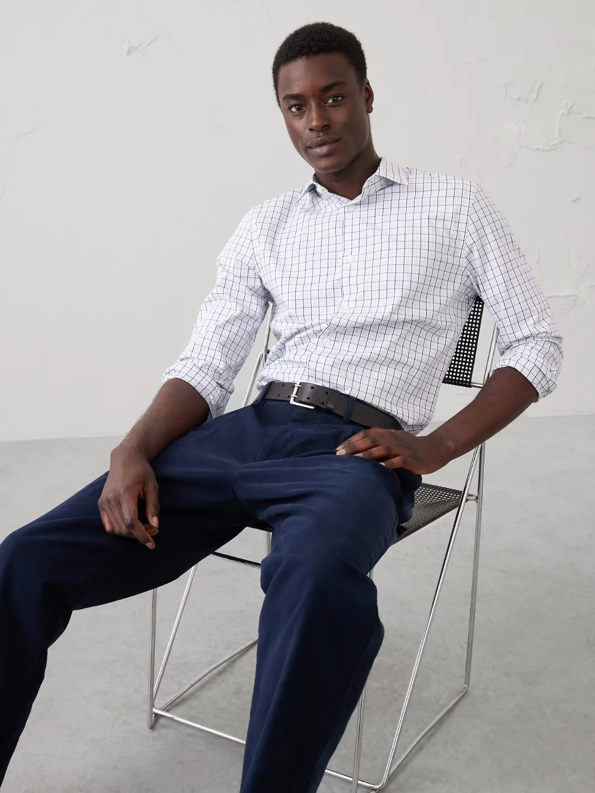 Slim-Fit Dress Shirt by Banana Republic