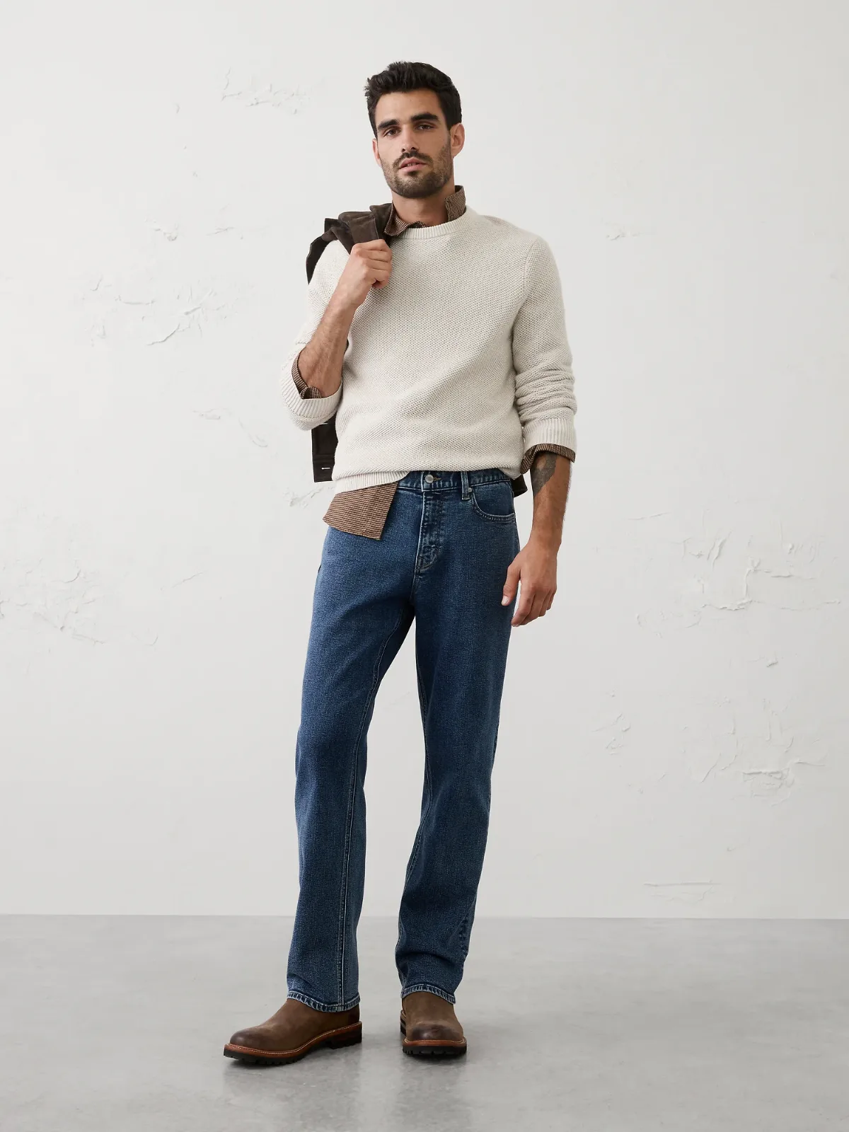 Straight Travel Jean by Banana Republic
