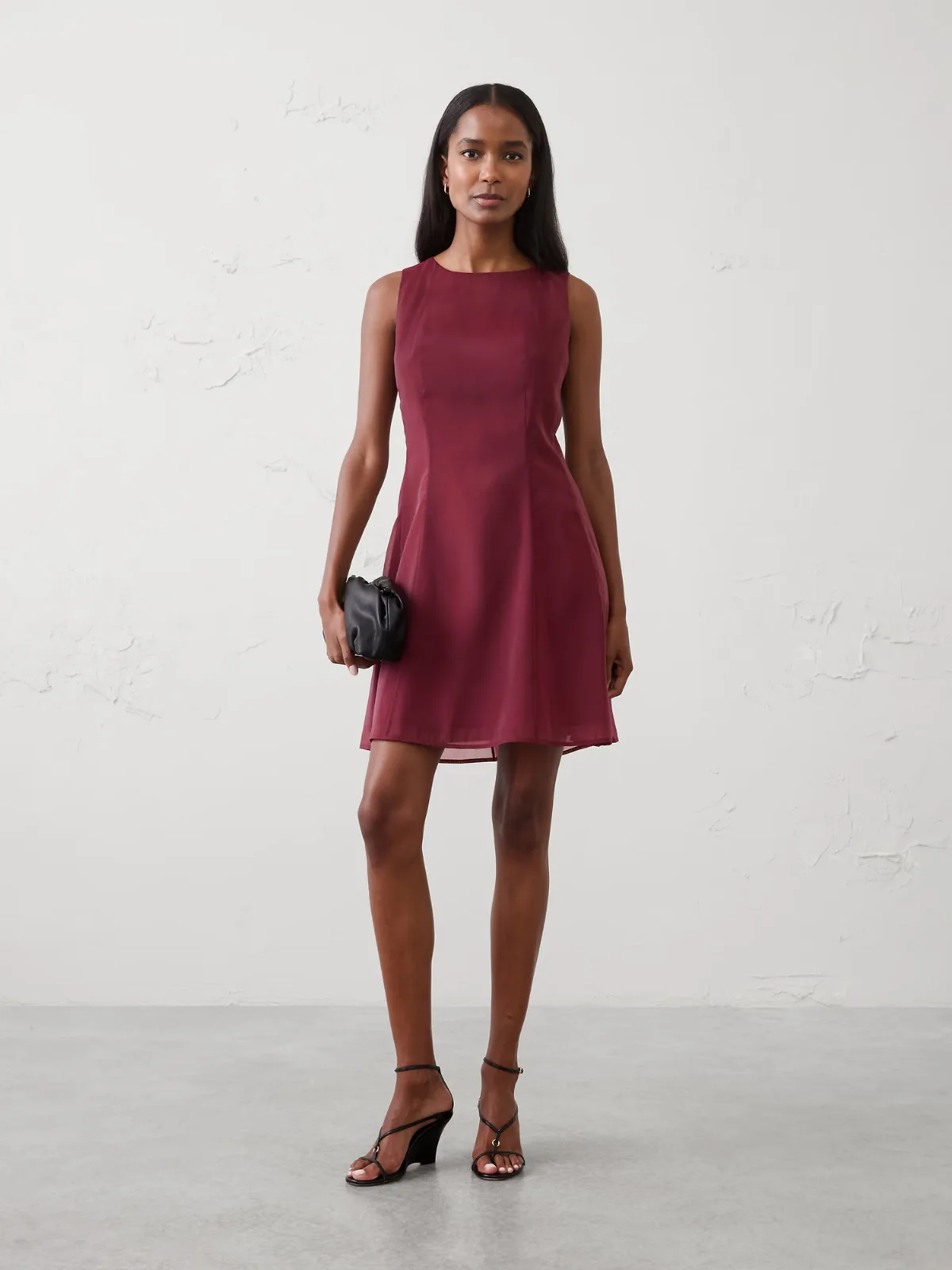 Organza Above-Knee Dress by Banana Republic