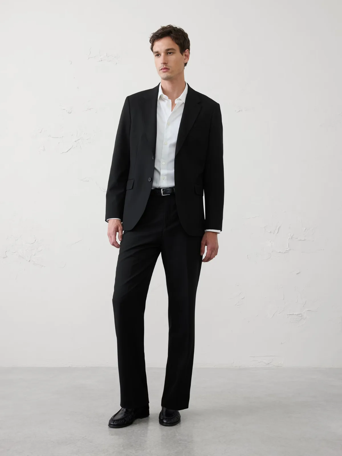 Classic-Fit Plainweave Suit Trouser by Banana Republic