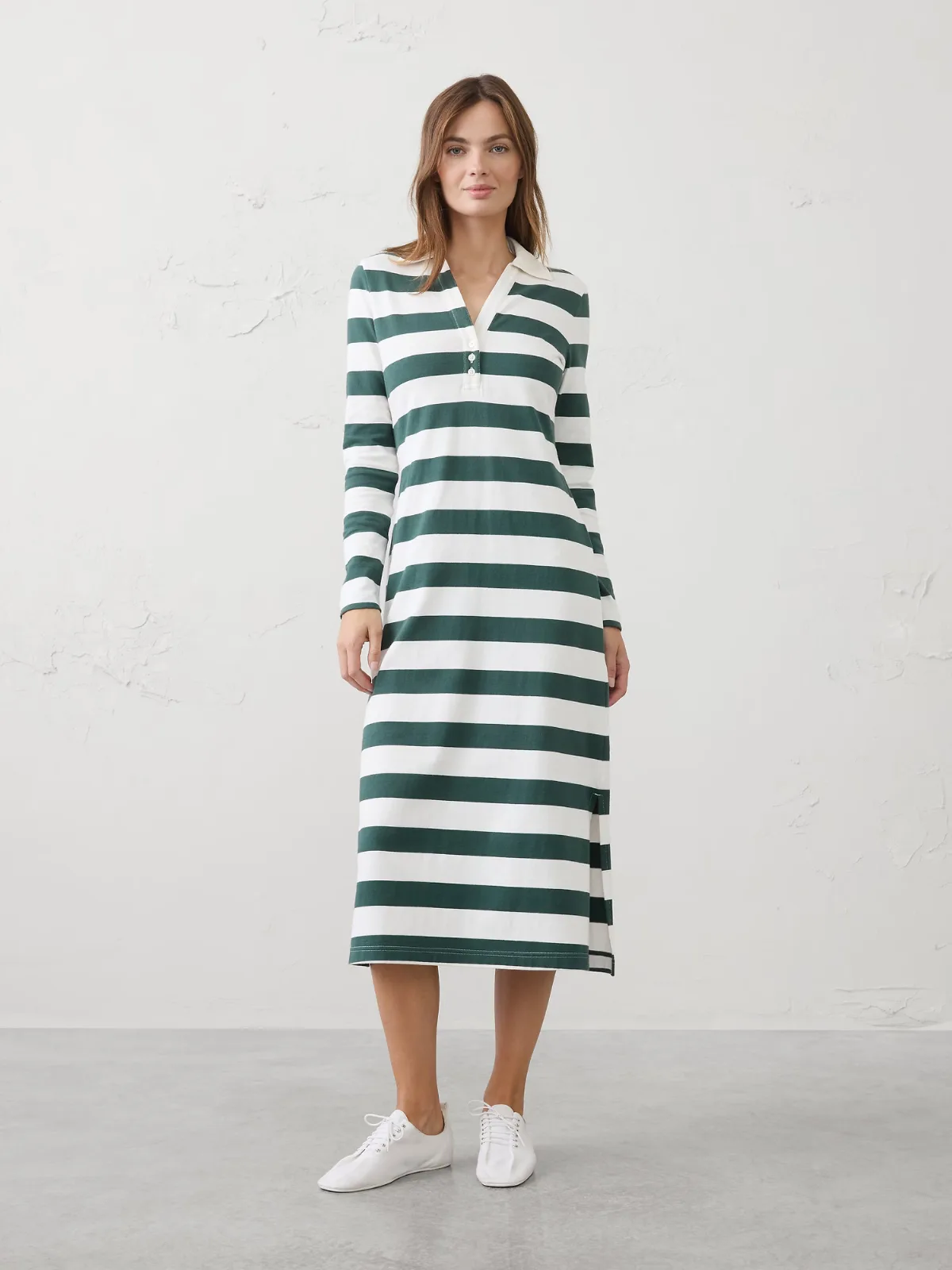 Polo Knit Midi Dress by Banana Republic