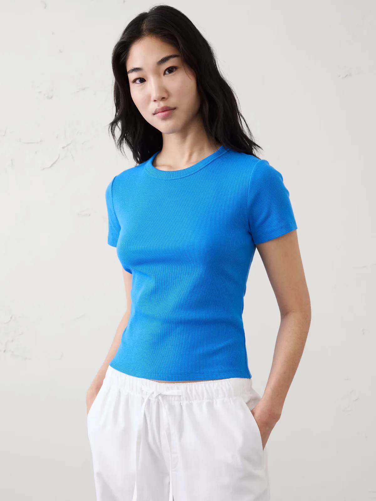 Ribbed T-Shirt by Banana Republic