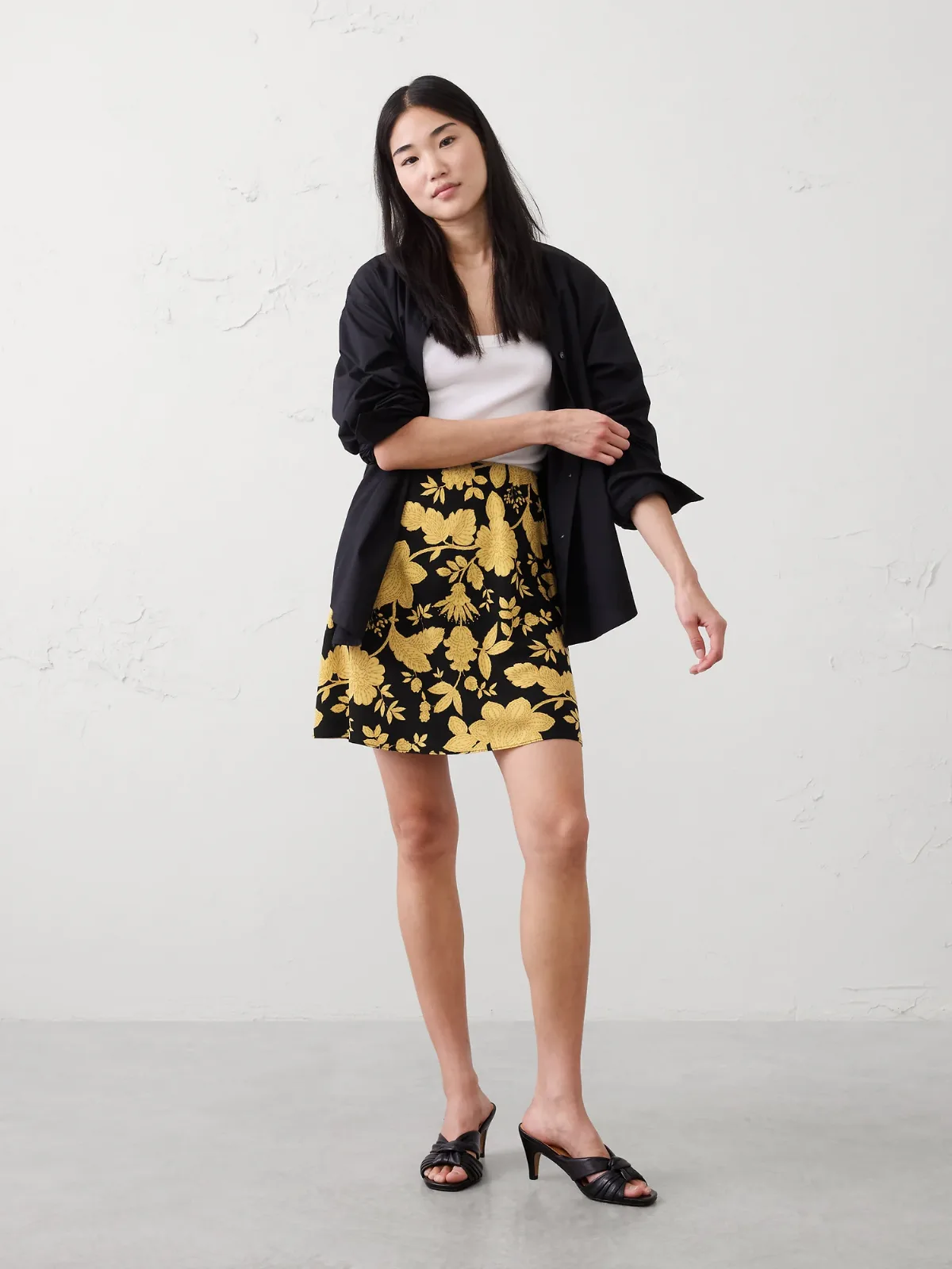 Bias Mini Skirt by Banana Republic