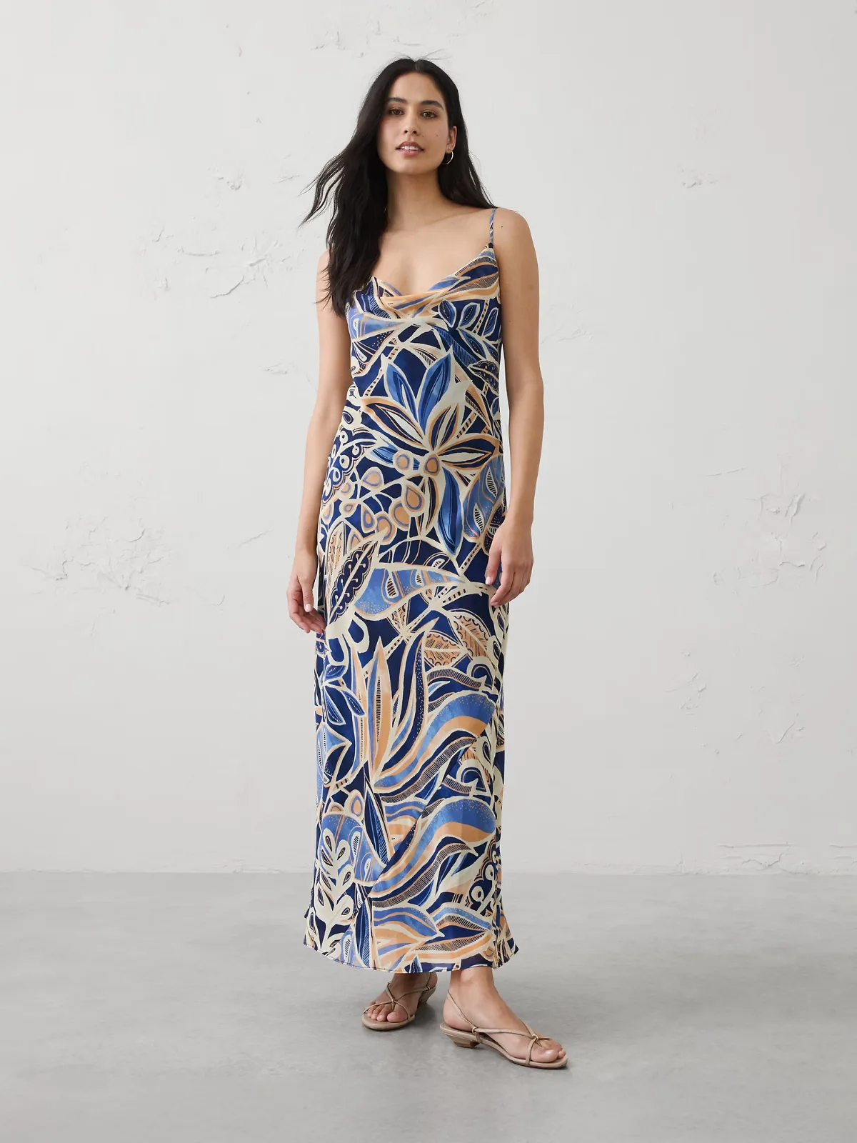 Chiffon Maxi Dress by Banana Republic