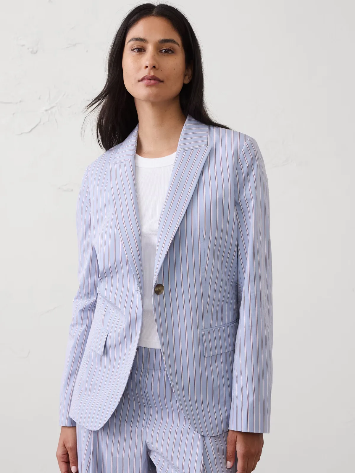 Poplin Blazer by Banana Republic