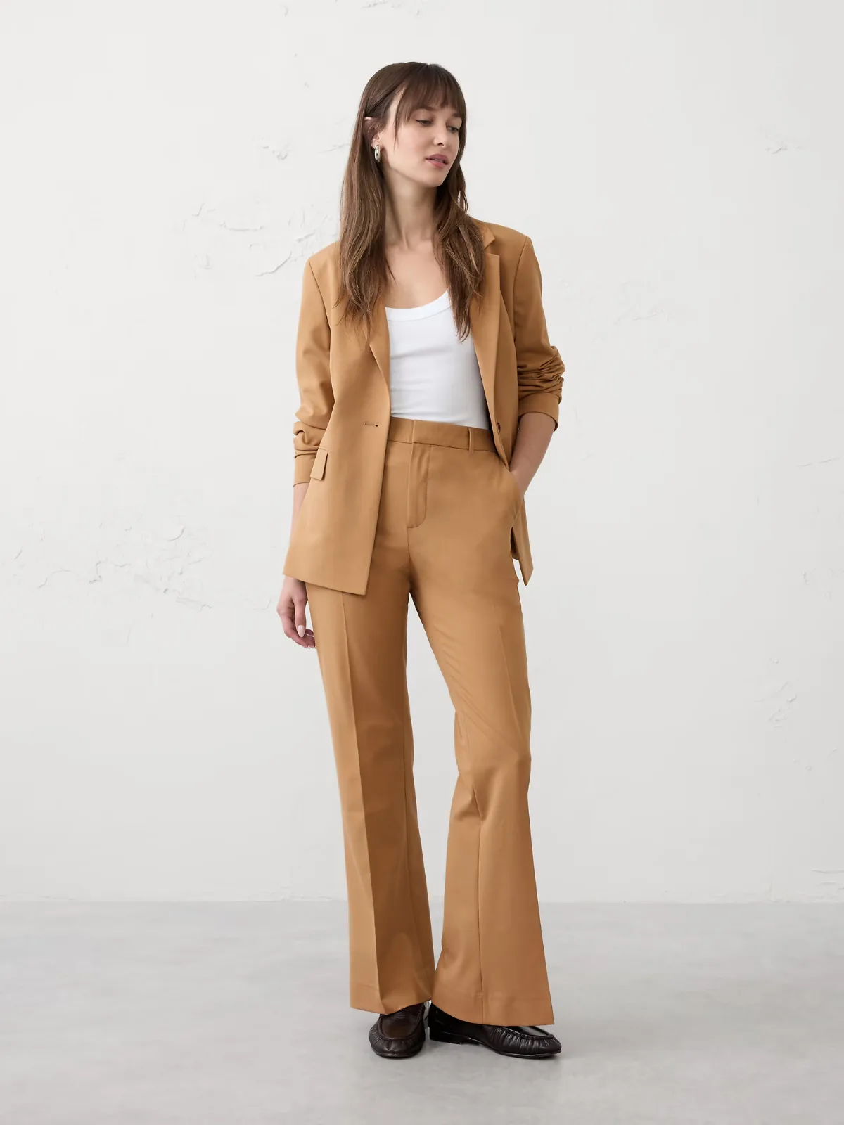 Bootcut High-Rise Sculpted Trouser by Banana Republic