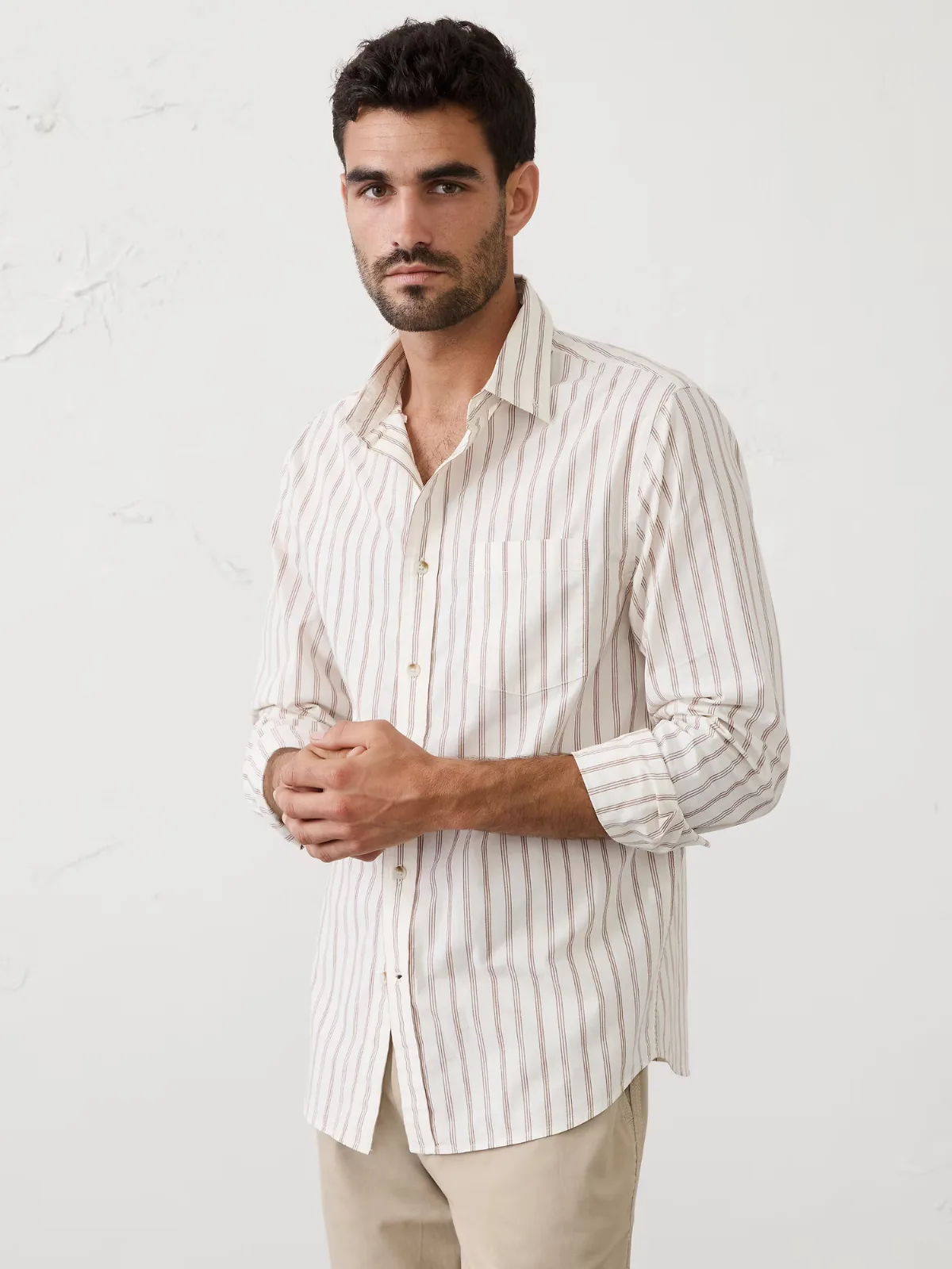 Slim-Fit Softwash Cotton Shirt