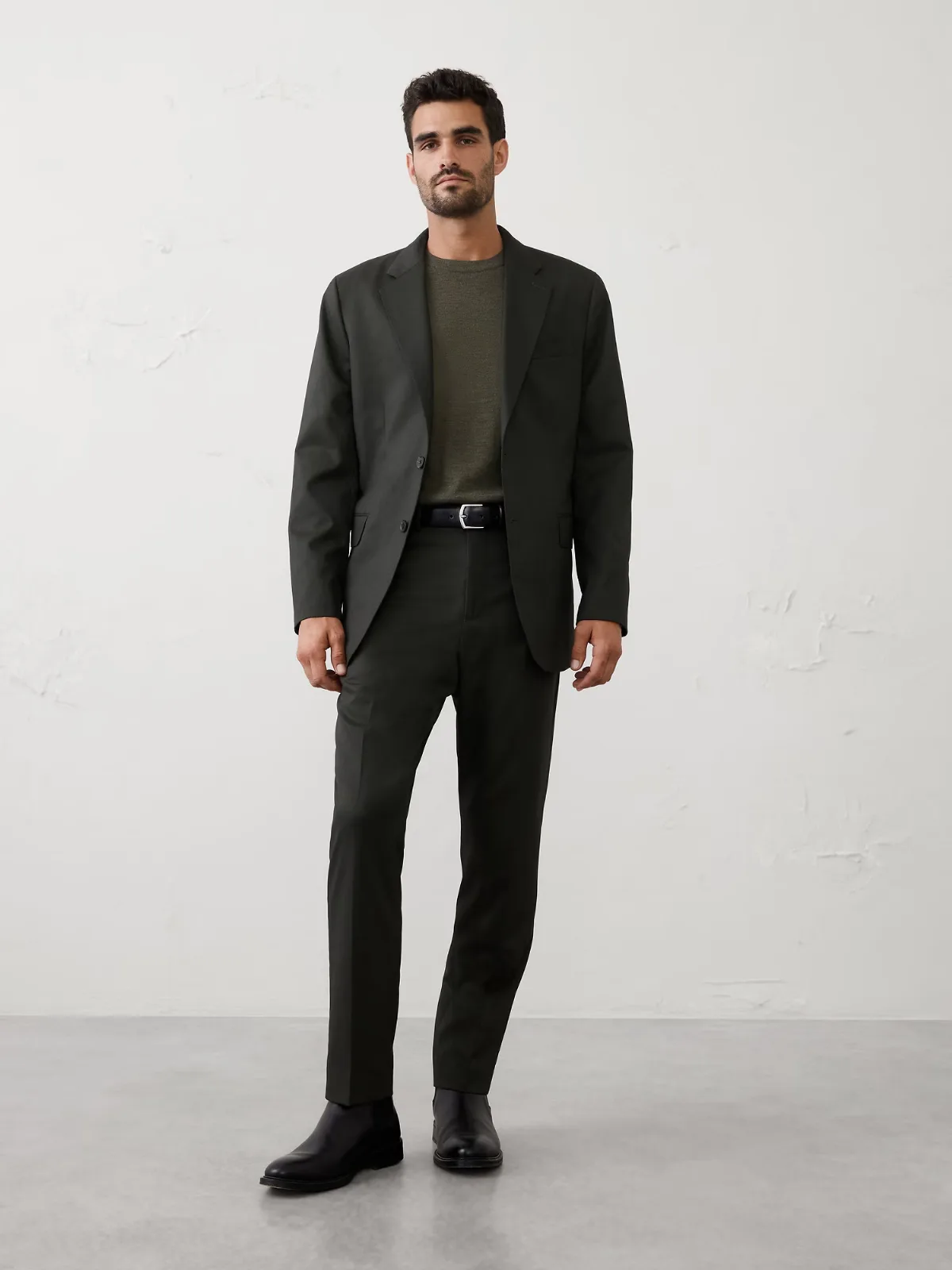 Dobby Suit Trouser by Banana Republic