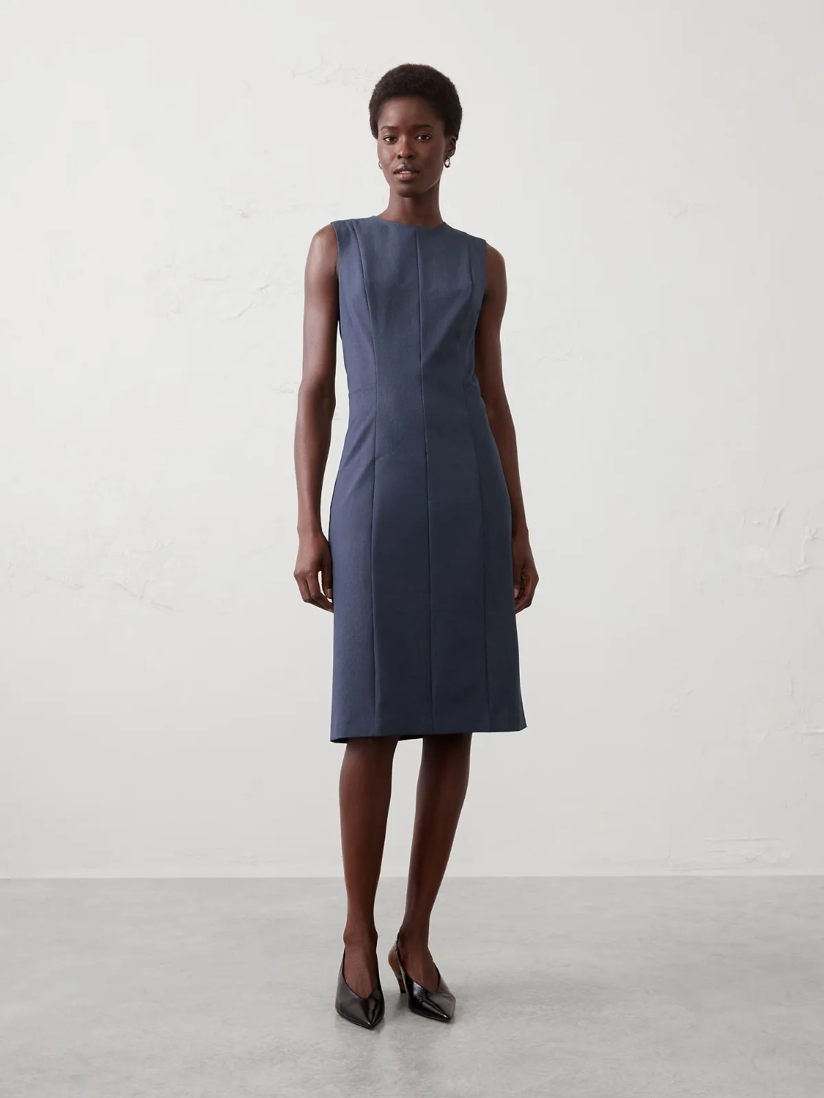 Knee-Length Sheath Dress